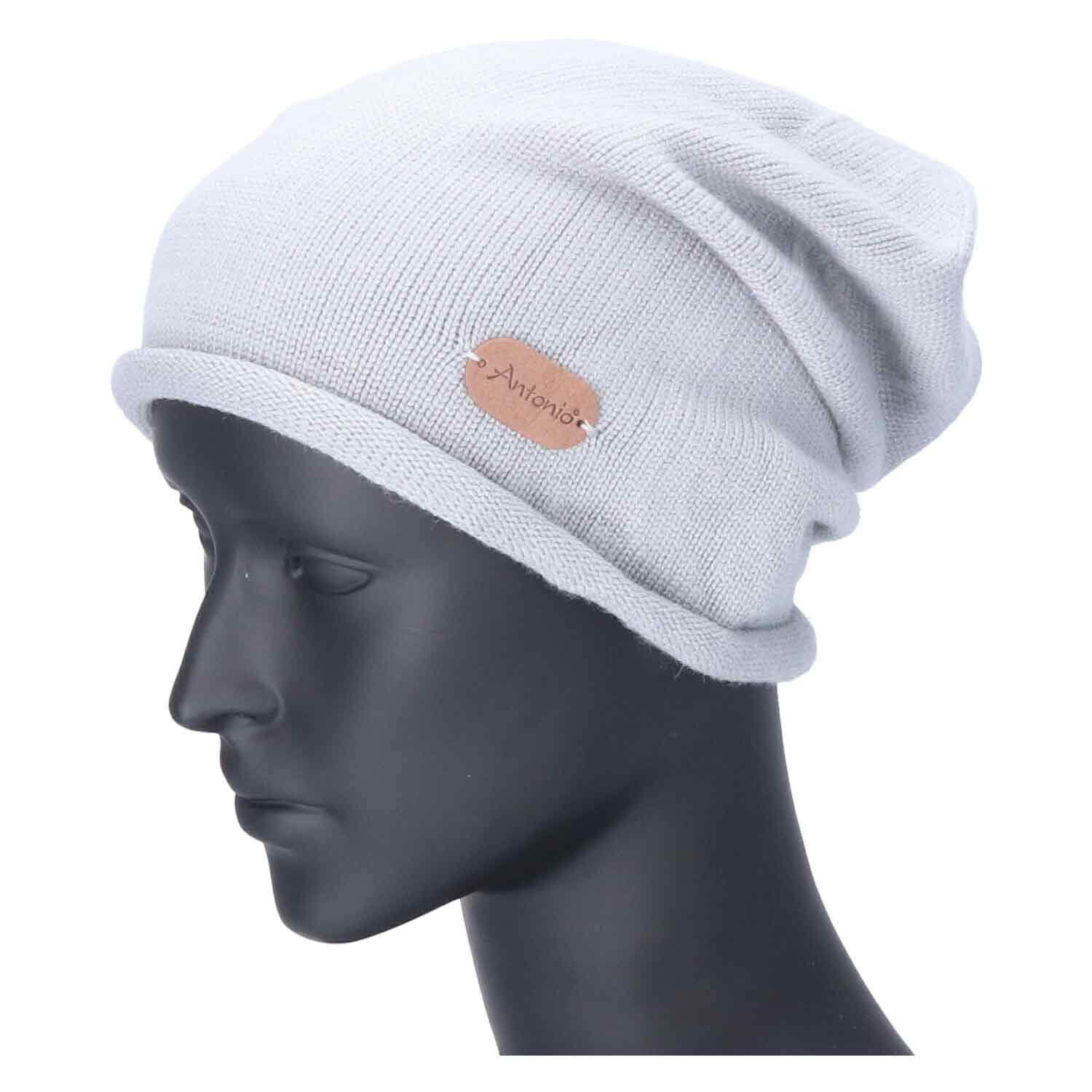 Antonio Strick Mütze Beanie W23/24 hellgrau Abbildung 2