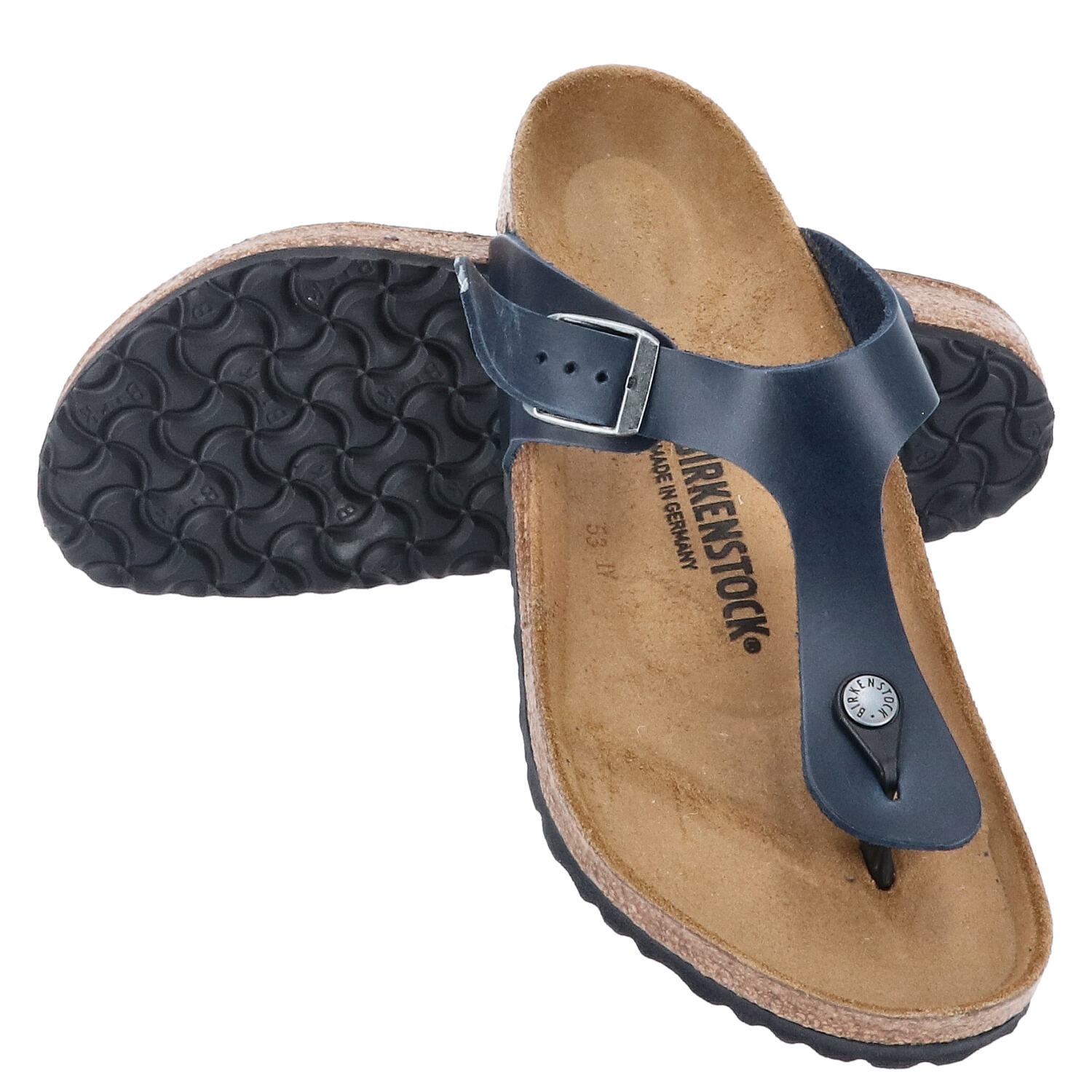 Birkenstock Sandalen Größe 42 Gizeh BS Blue   Abbildung 1