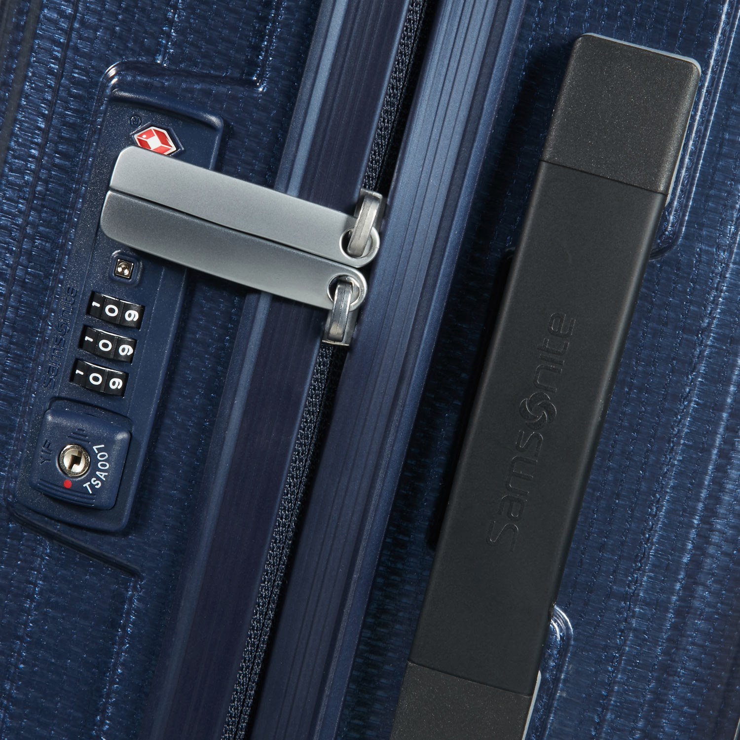 Samsonite Trolley mit 4 Rollen 55cm Lite-Box deep blue Abbildung 9
