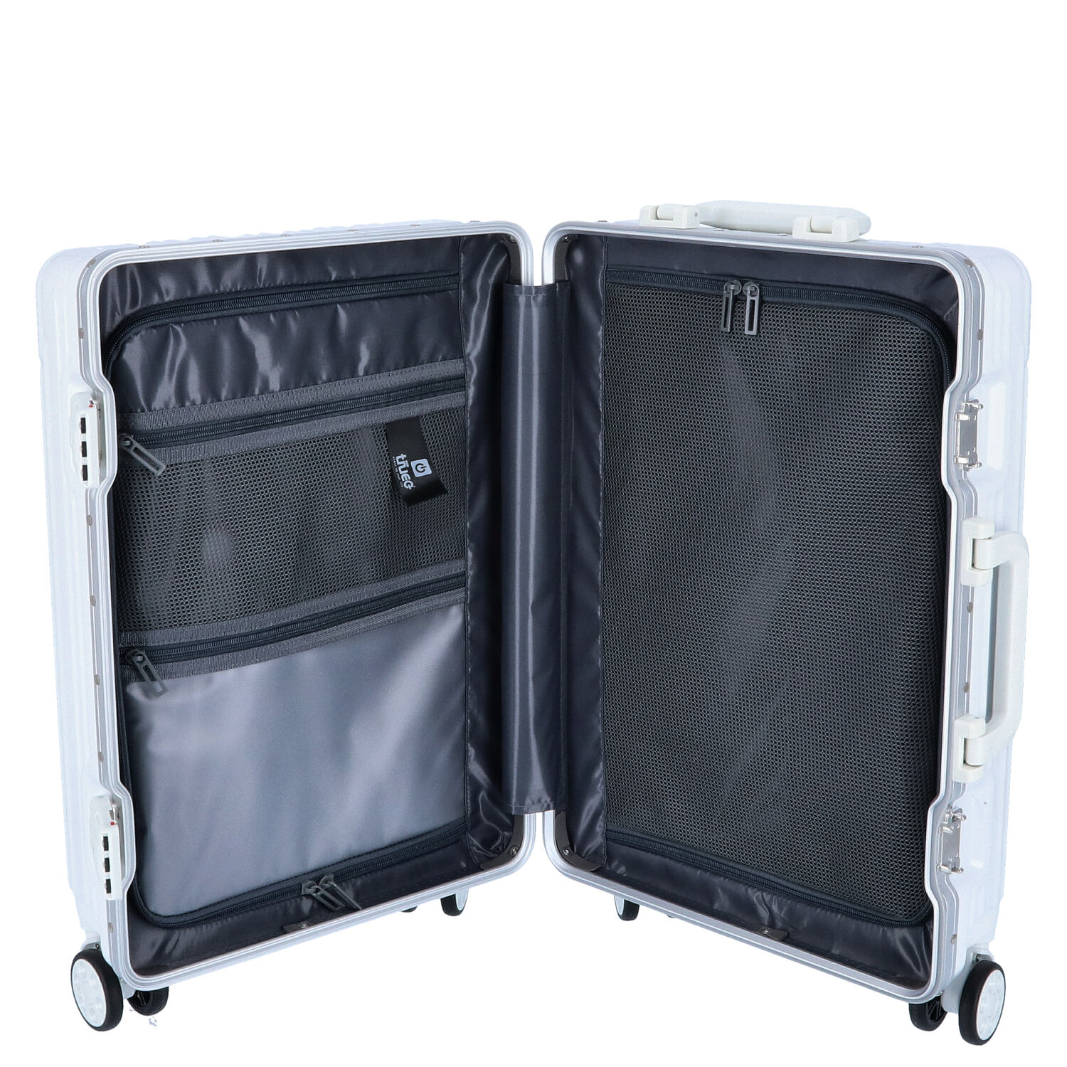 TheTrueC 4-Rad Trolley 55cm Alu-Rahmen London weiß Abbildung 6