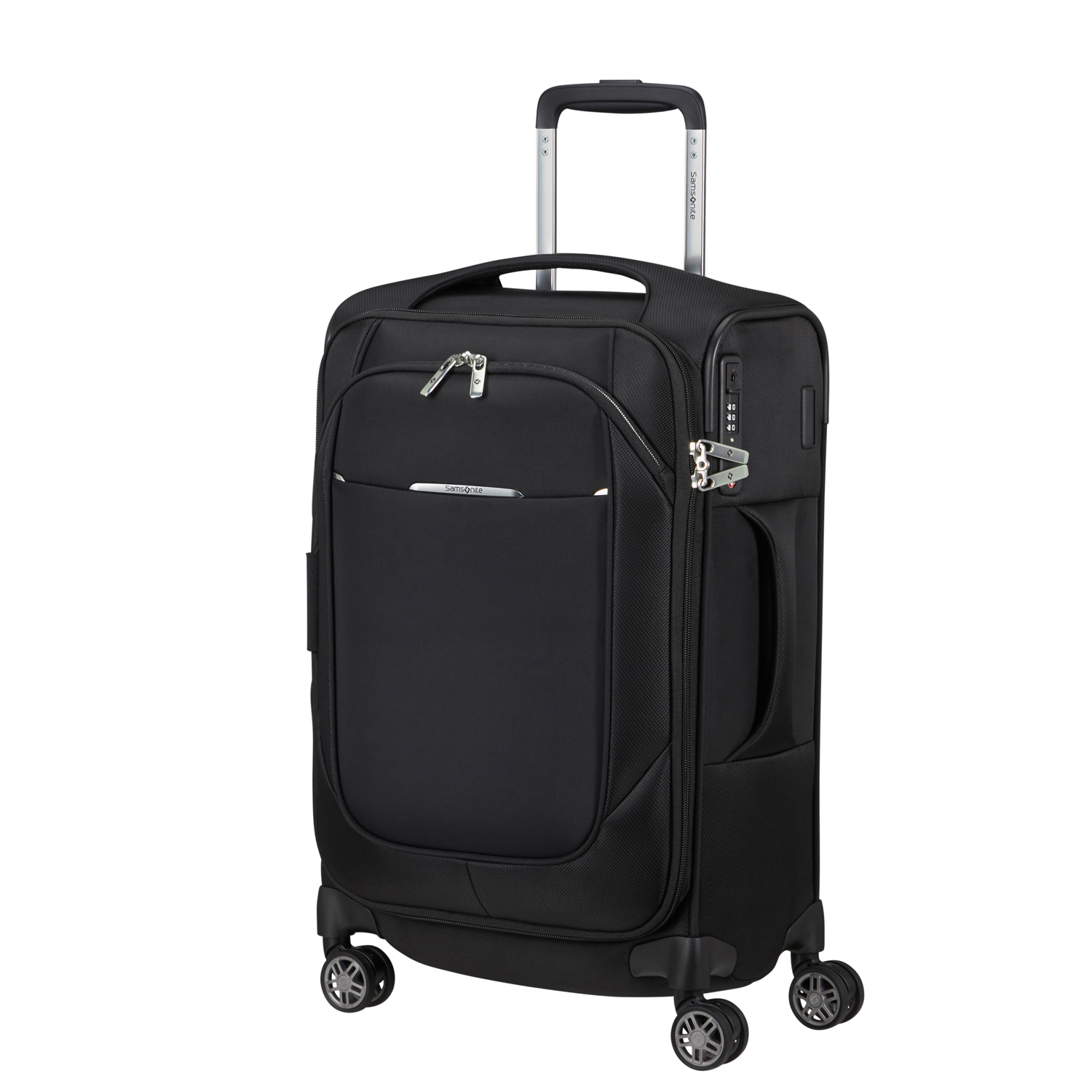 Samsonite 4-Rad Trolley 55/20 erweiterbar RE-Lite Black