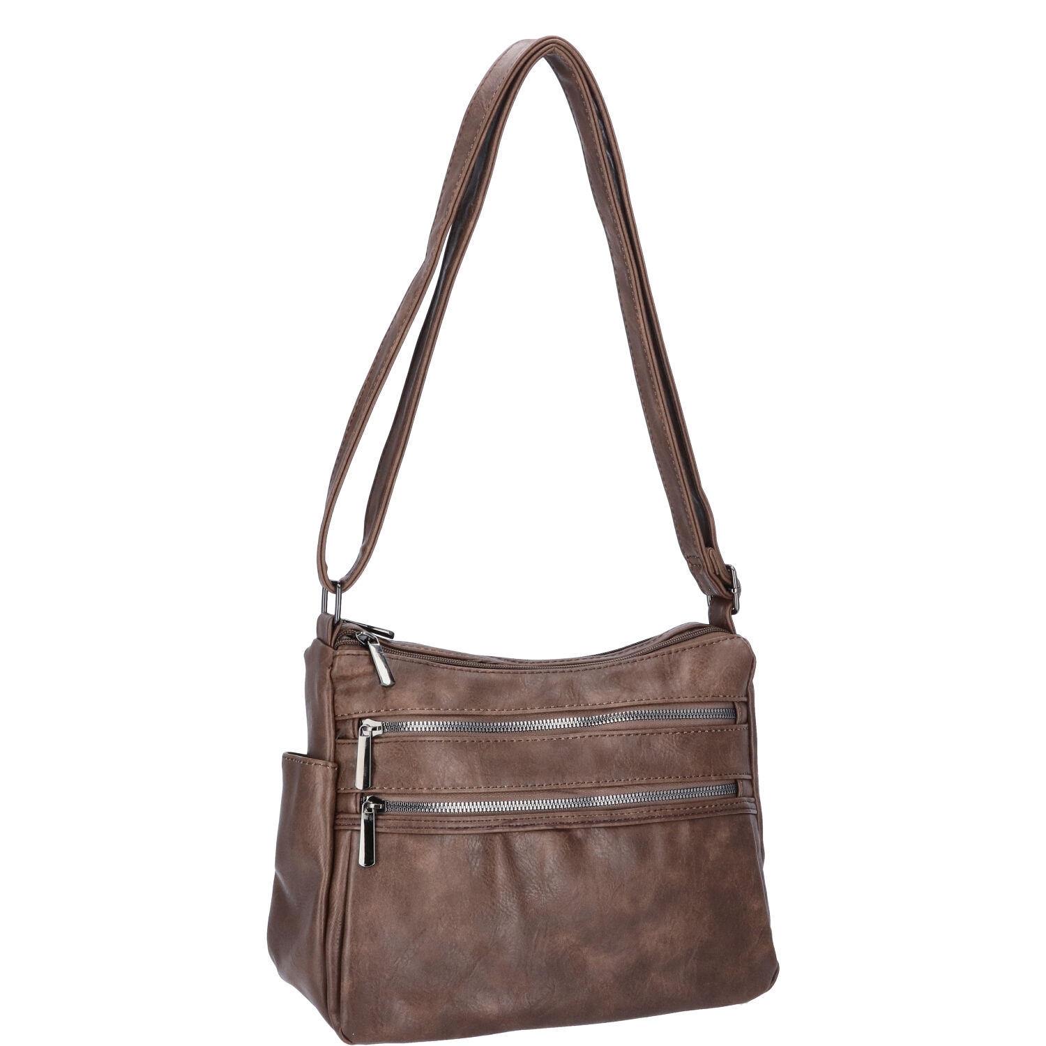 Antonio Damen Handtasche  Cognac Abbildung 4