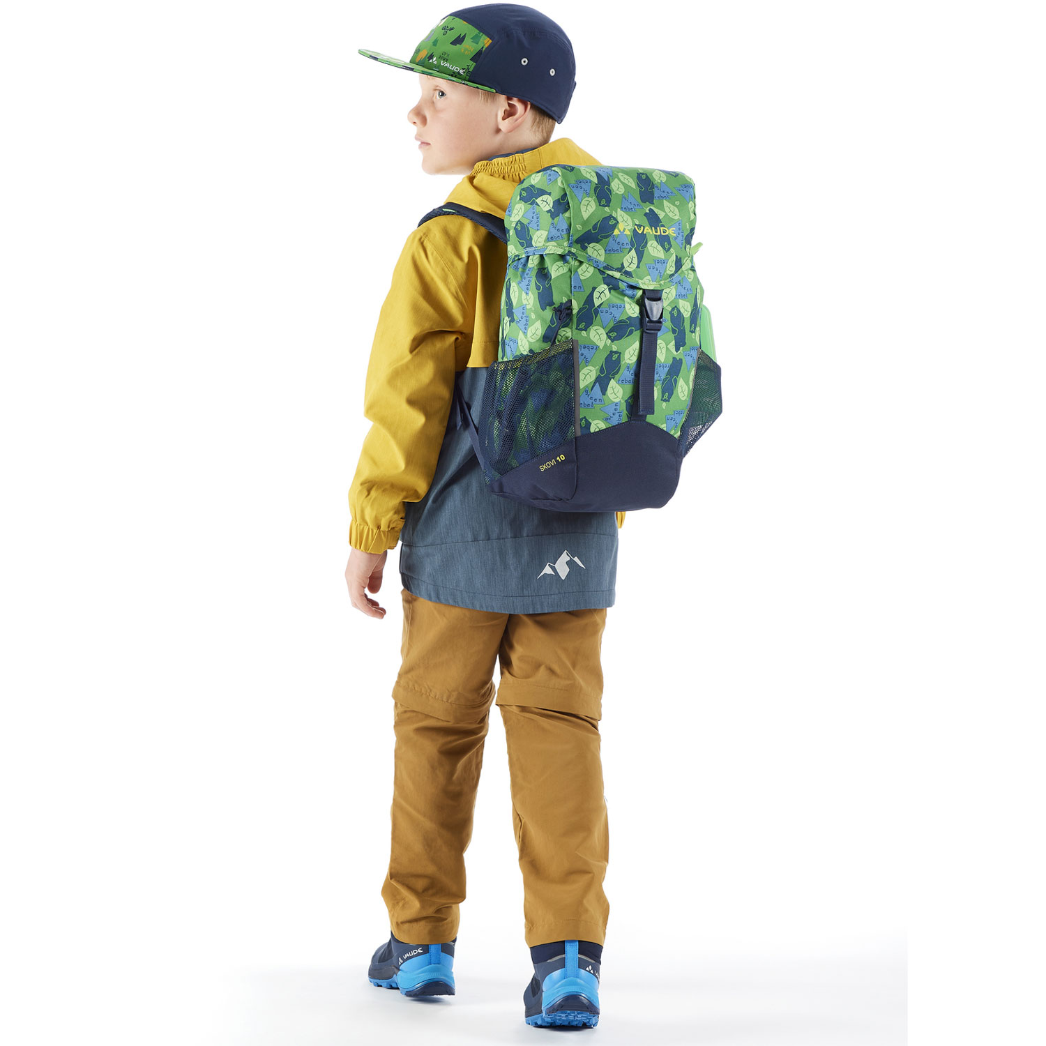Vaude Kinderrucksack Puck 14 parrot green/eclipse Abbildung 3