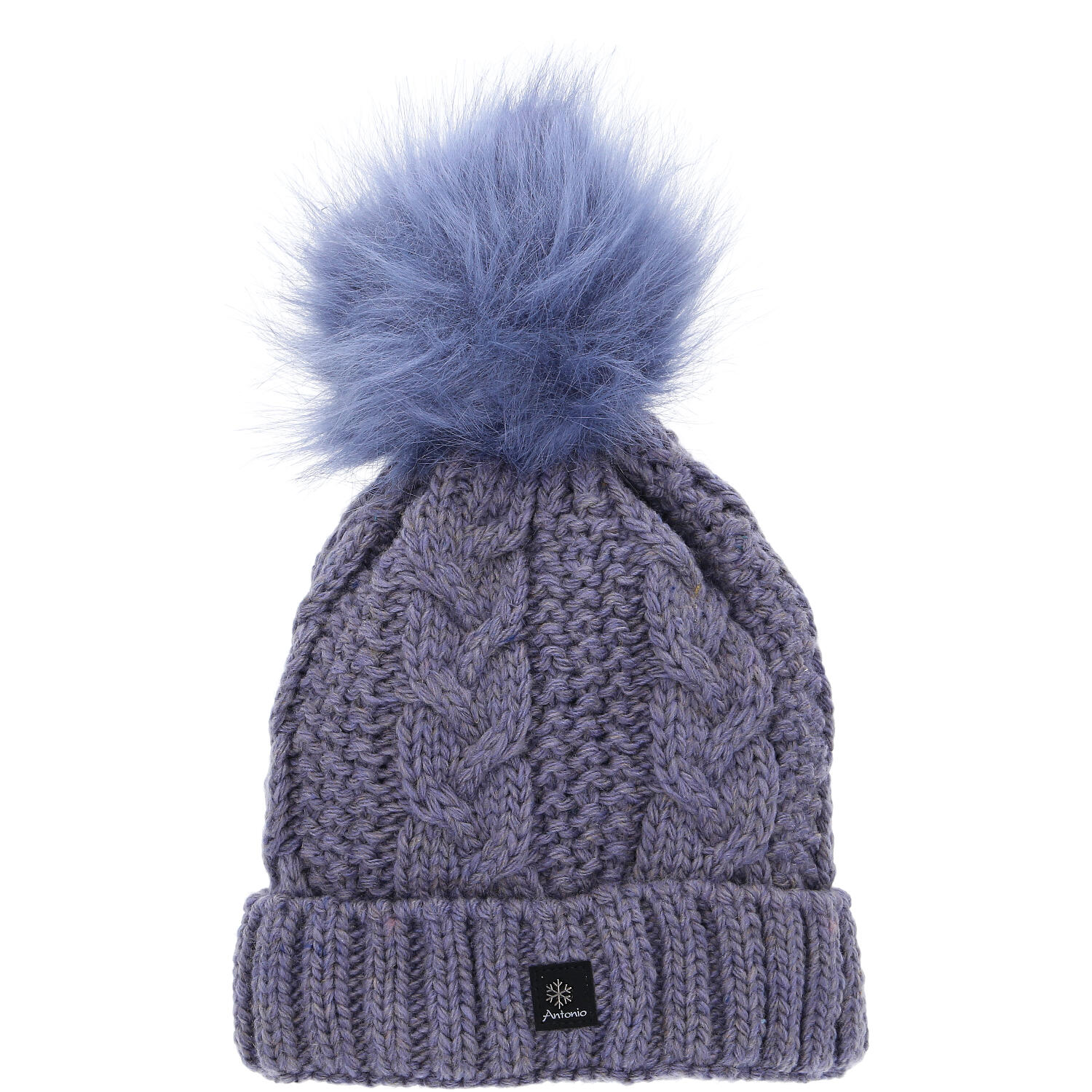 Antonio Damen Strick Mütze Beanie W23/24 lavender