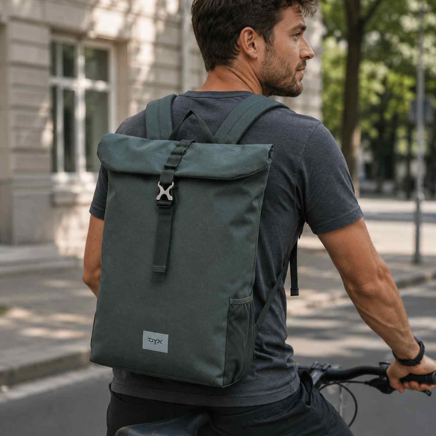 DYX Großer Freizeitrucksack  Reflection I grün Abbildung 2