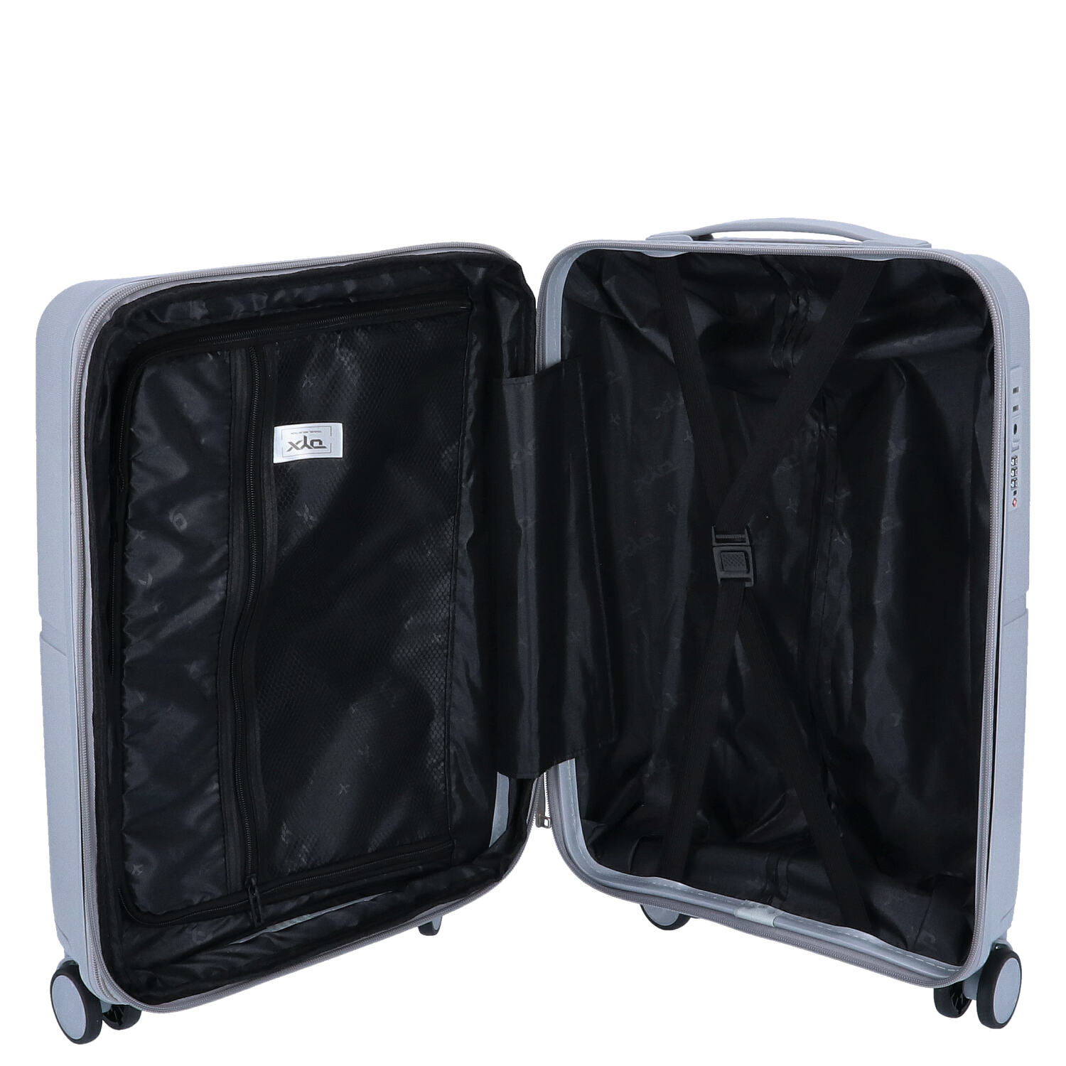 DYX 4 Rollen Trolley S 56 cm Paris hellgrau Abbildung 8