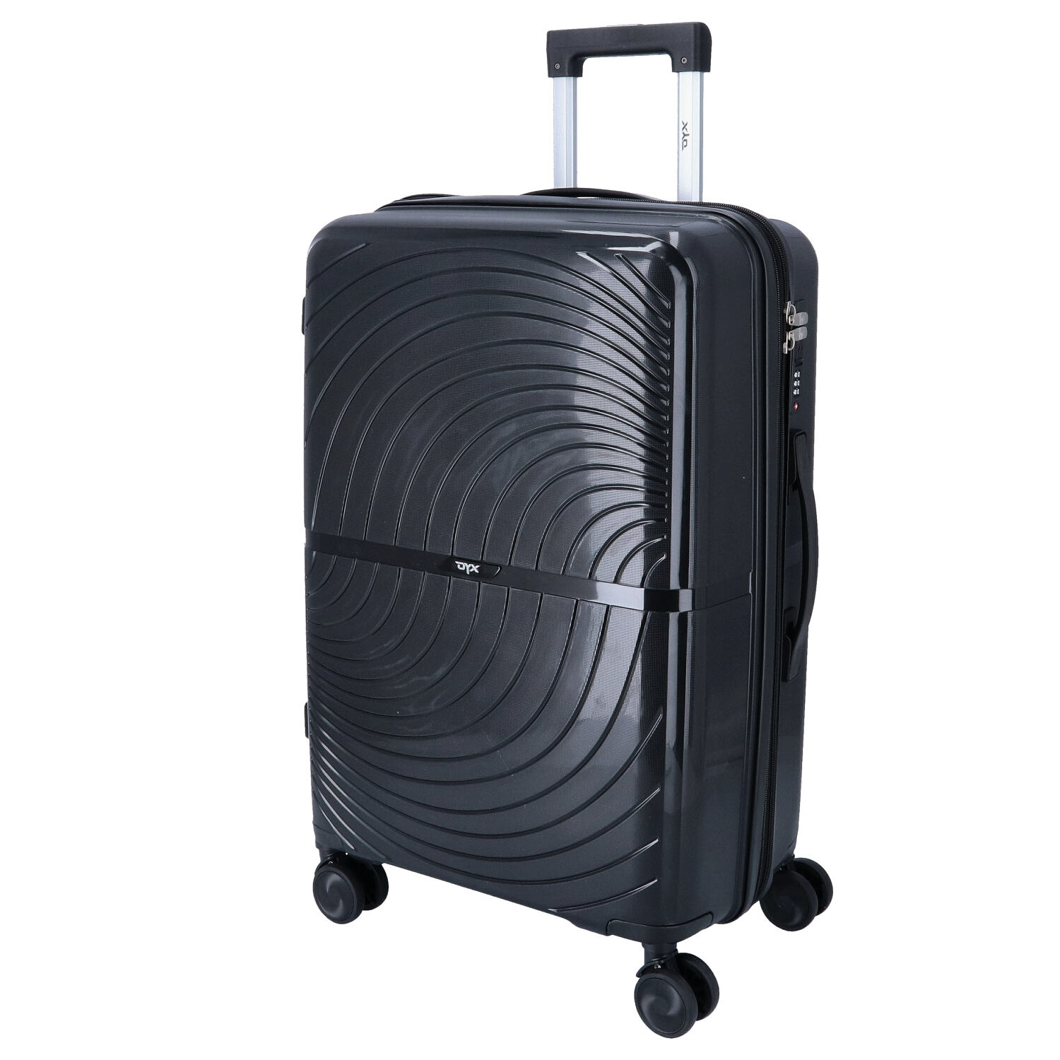 DYX 4 Rollen Trolley M 67 cm Paris schwarz Abbildung 1