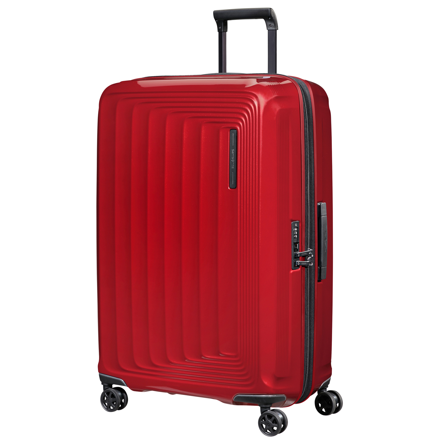 Samsonite Trolley mit 4 Rollen 75cm EXP. Nuon metallic red Abbildung 1