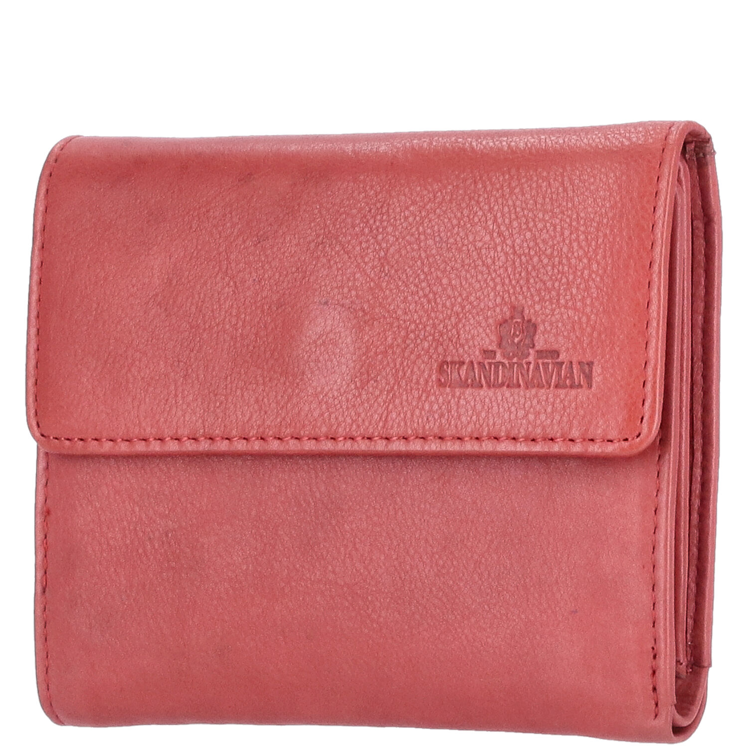 The Skandinavian Brand Damen Lederbörse  Red