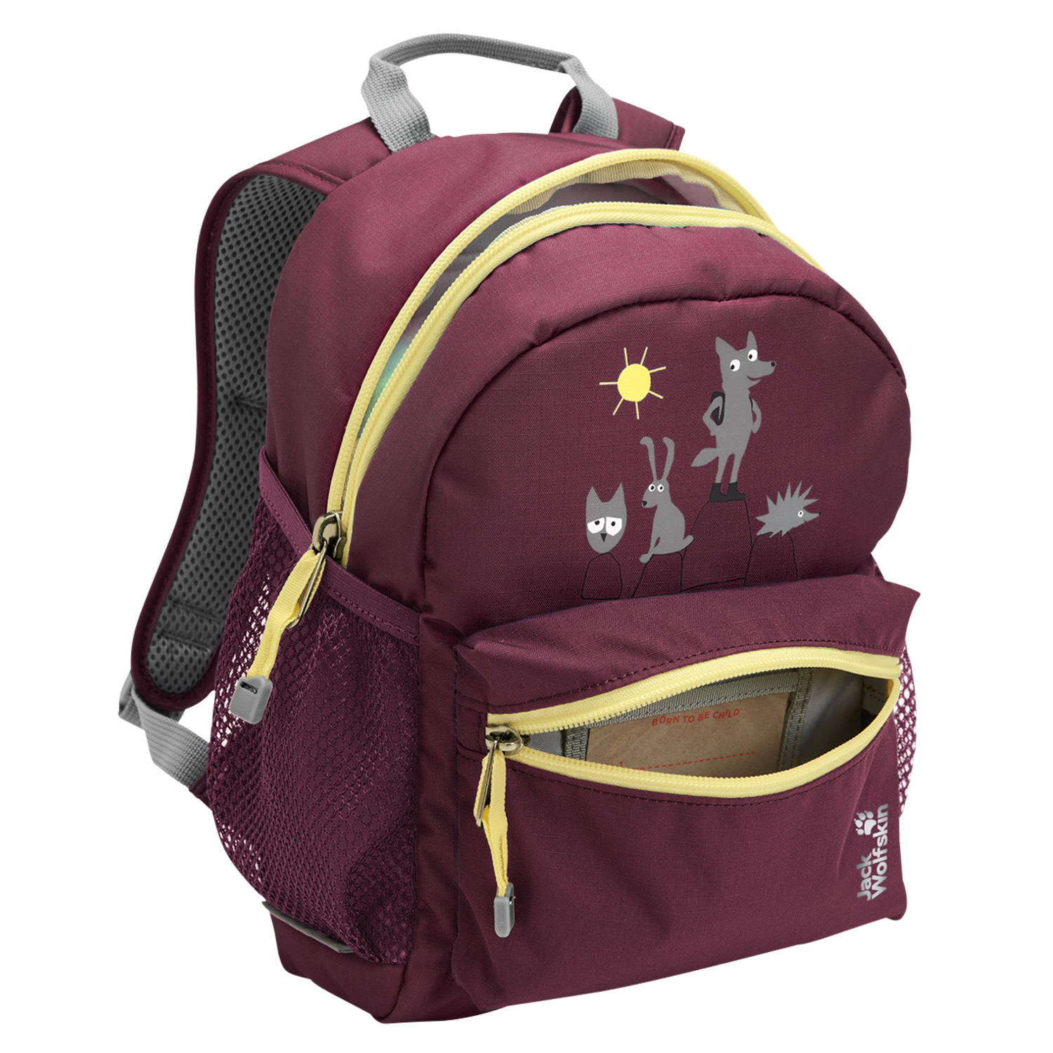 Jack Wolfskin Kinderrucksack Little Scout 10 amaranth Abbildung 7