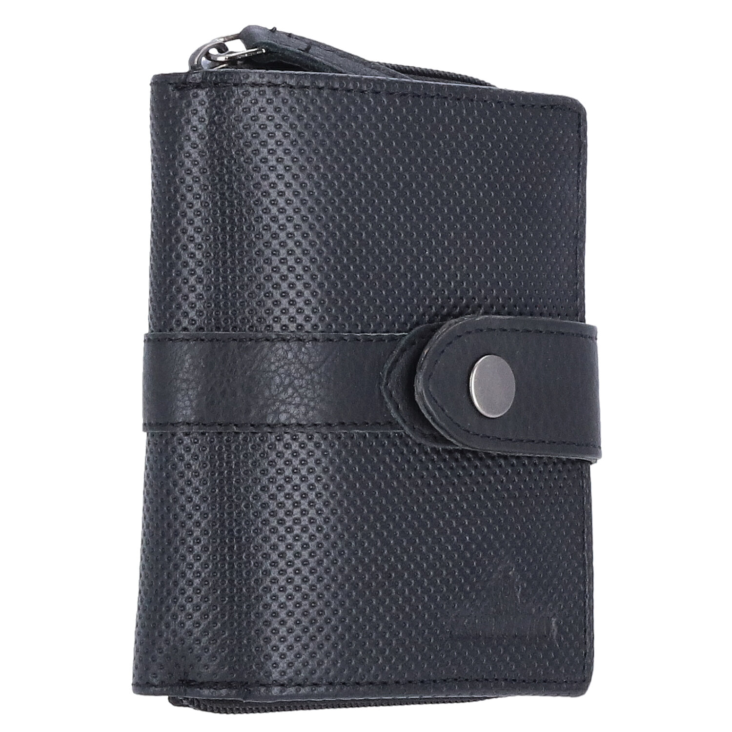 The Skandinavian Brand Damen Leder Geldbörse mittel - Black Abbildung 3