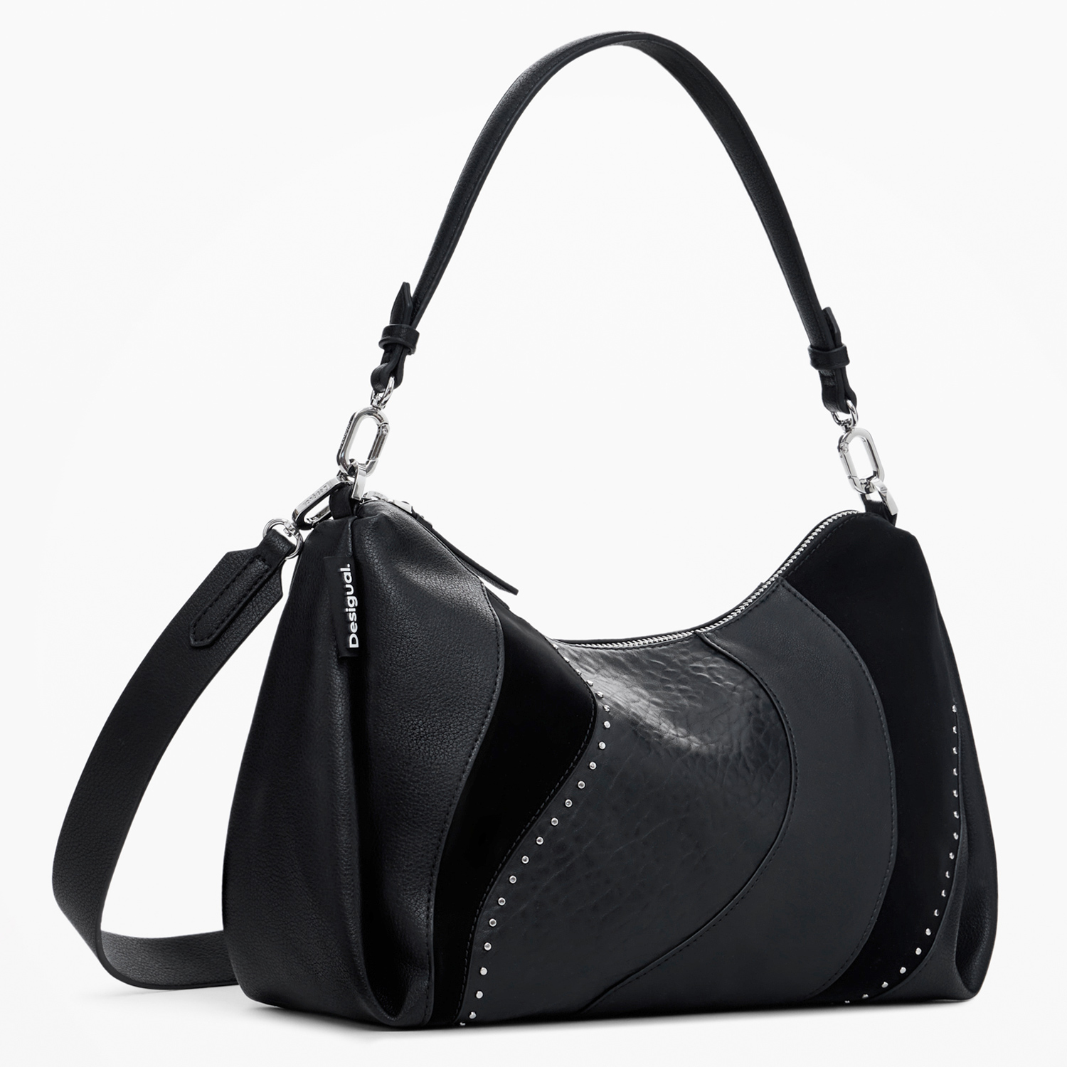 Desigual Schultertasche Kahlo Mayari Maxi Black