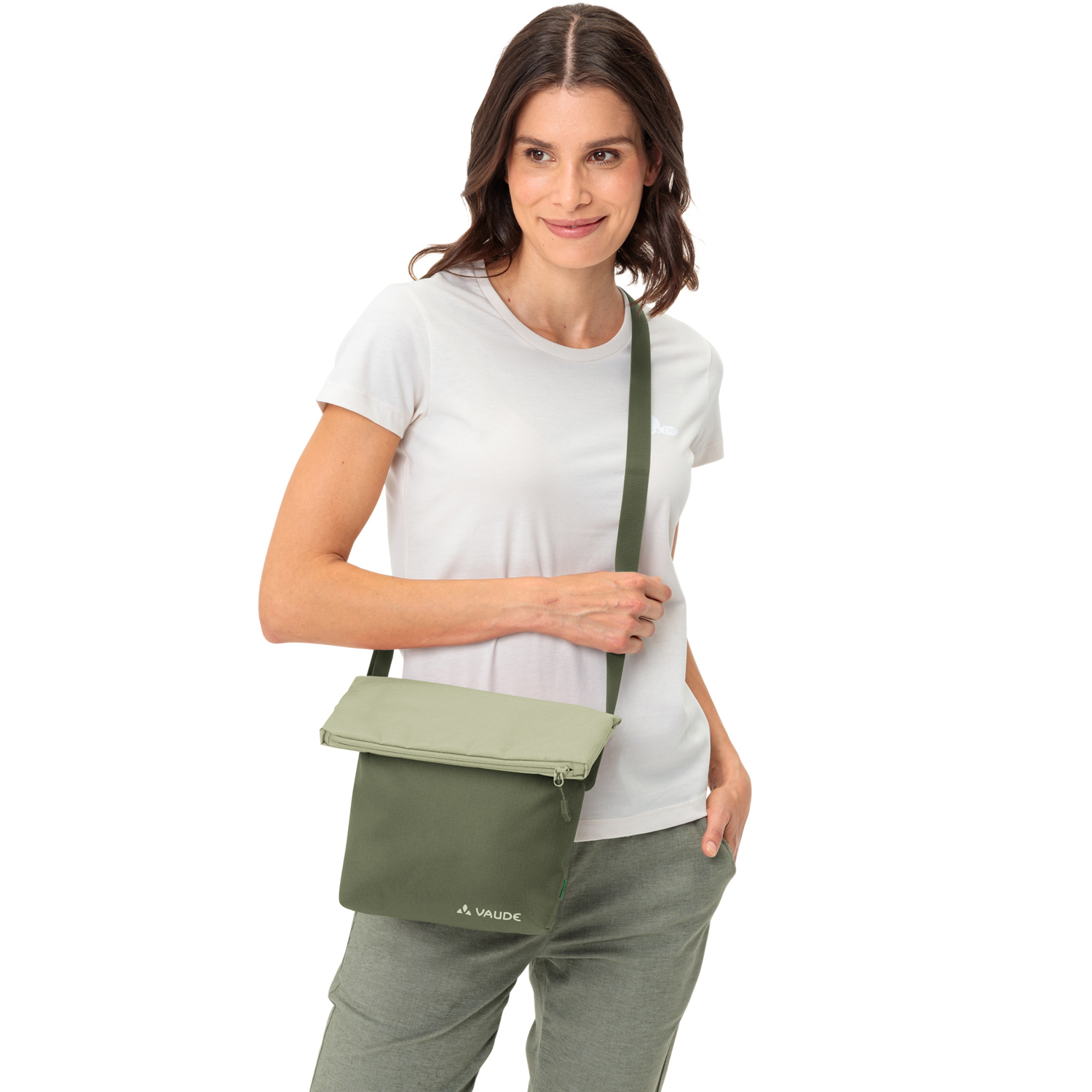 Vaude Umhängetasche Heka II cedar wood Abbildung 4