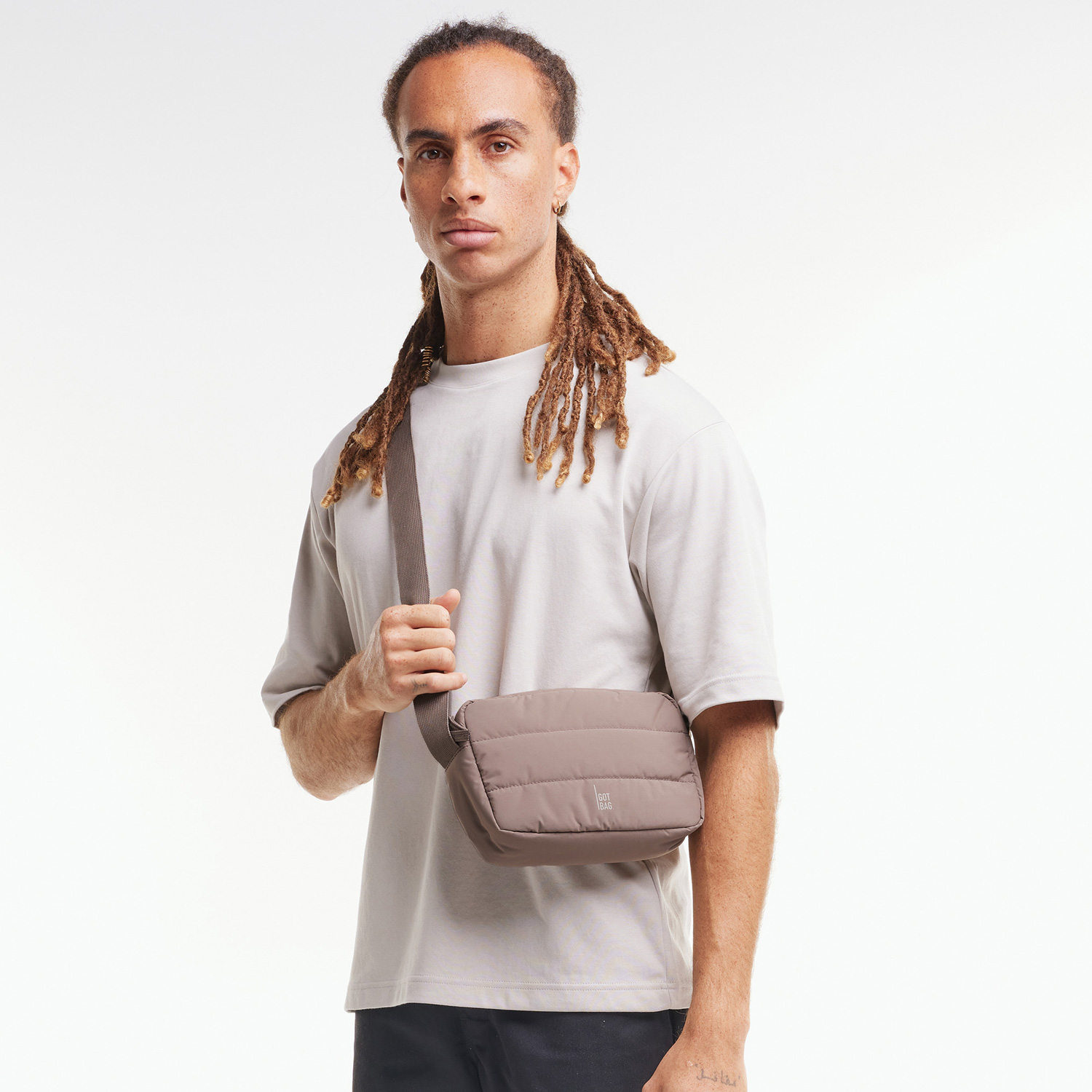 Got Bag Umhängetasche Puffer Crossbody Bag monochrome oyster Abbildung 6