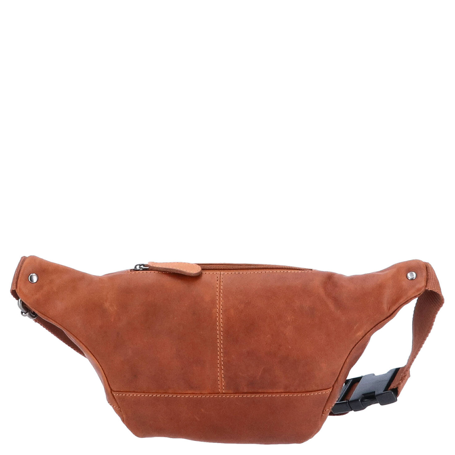 The Skandinavian Brand Leder Bauchtasche, Hüttasche, Body Bag  braun Abbildung 2