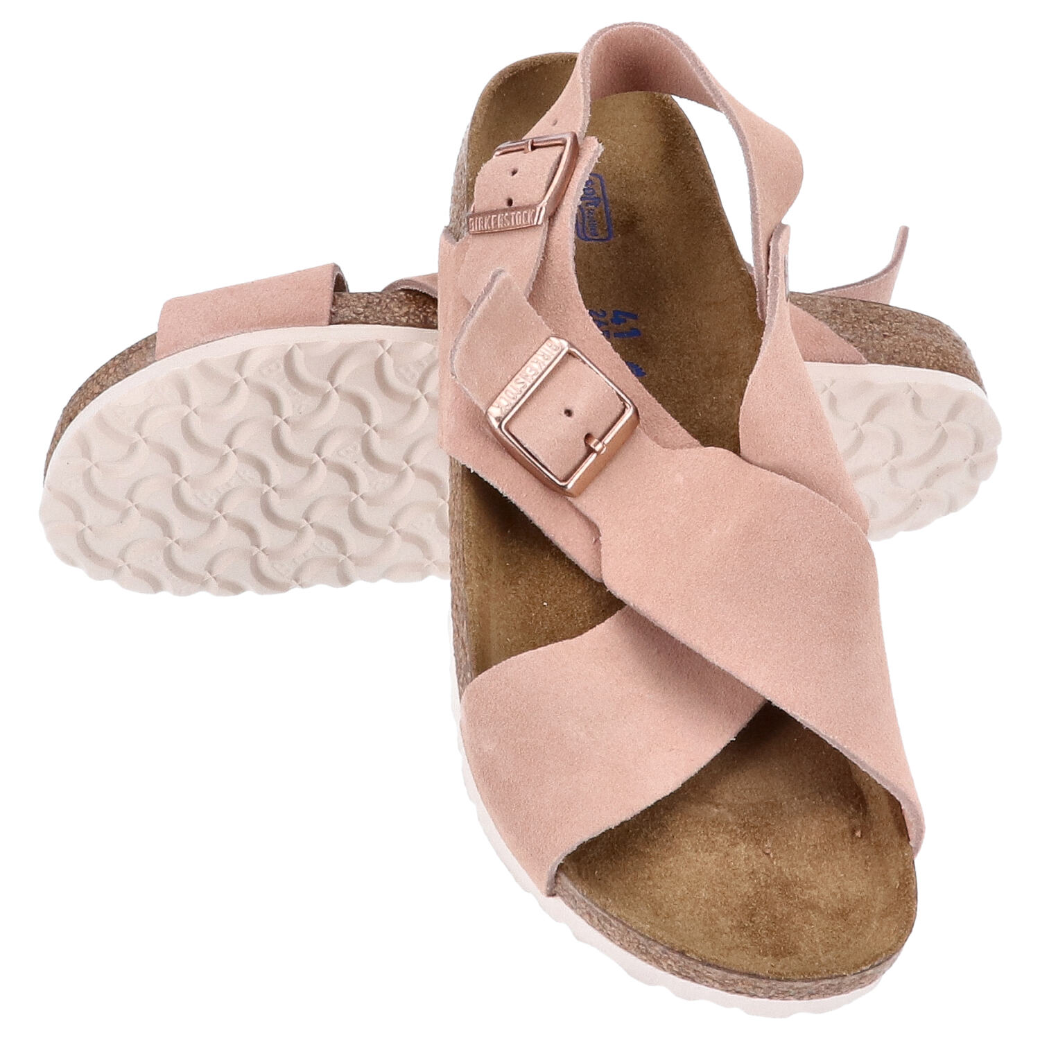 Birkenstock Sandalen Größe 41 Tulum SFB Light Rose   Abbildung 1