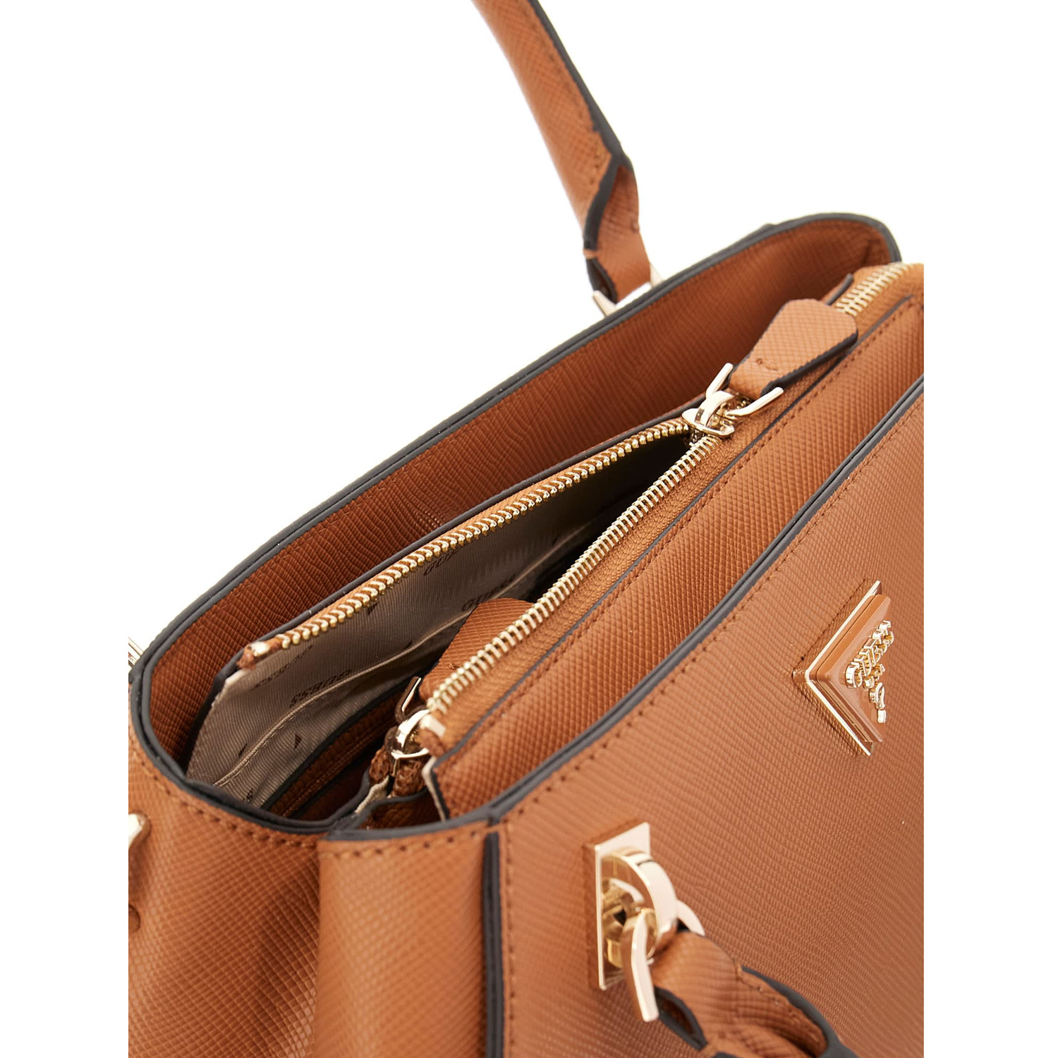 GUESS Handtasche Noelle II Light Cognac Abbildung 3