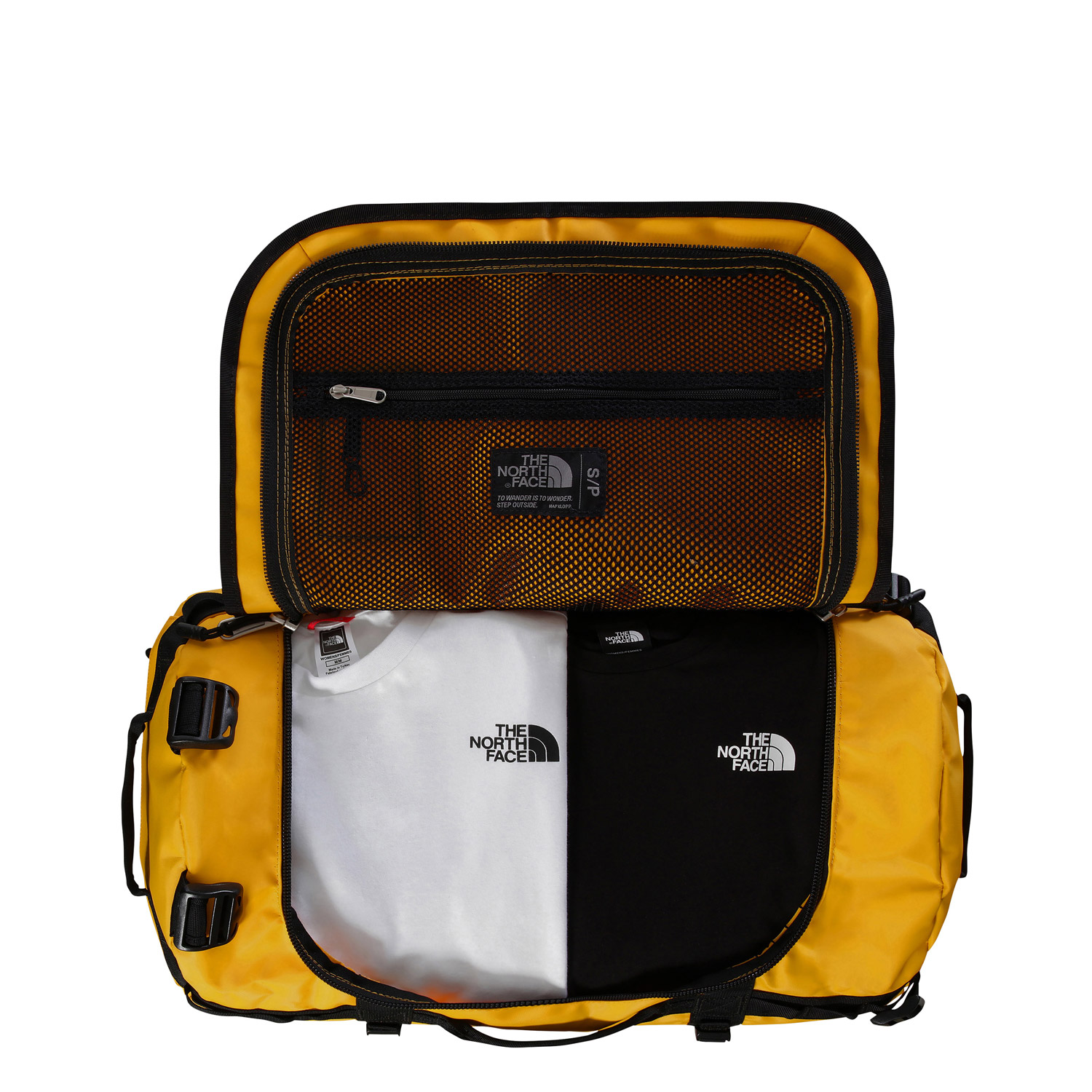 The North Face Reisetasche/Rucksack Base Camp Duffel S Summit Gold-TNF Black-N Abbildung 3