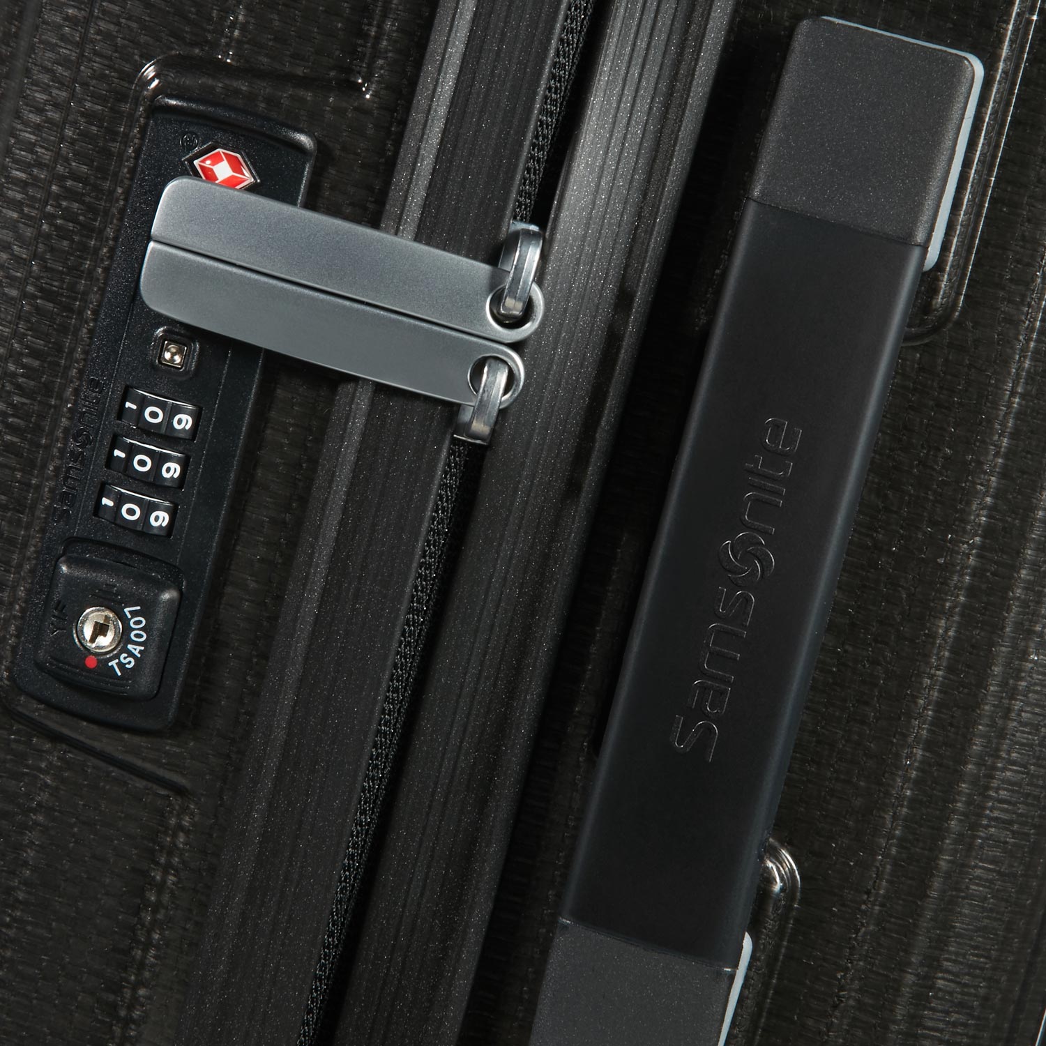 Samsonite Trolley mit 4 Rollen 55cm Lite-Box Black Abbildung 6