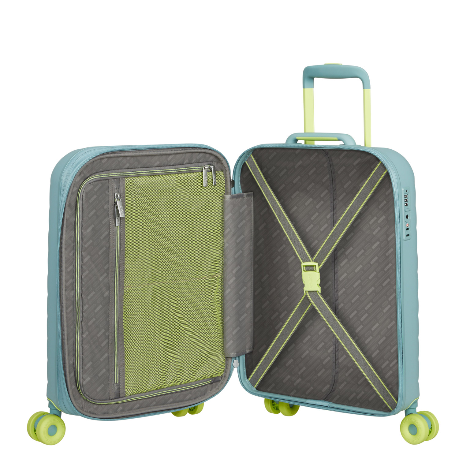 American Tourister 4 Rollen Spinner 55cm EXP. Neovibe Muted Mint Abbildung 7