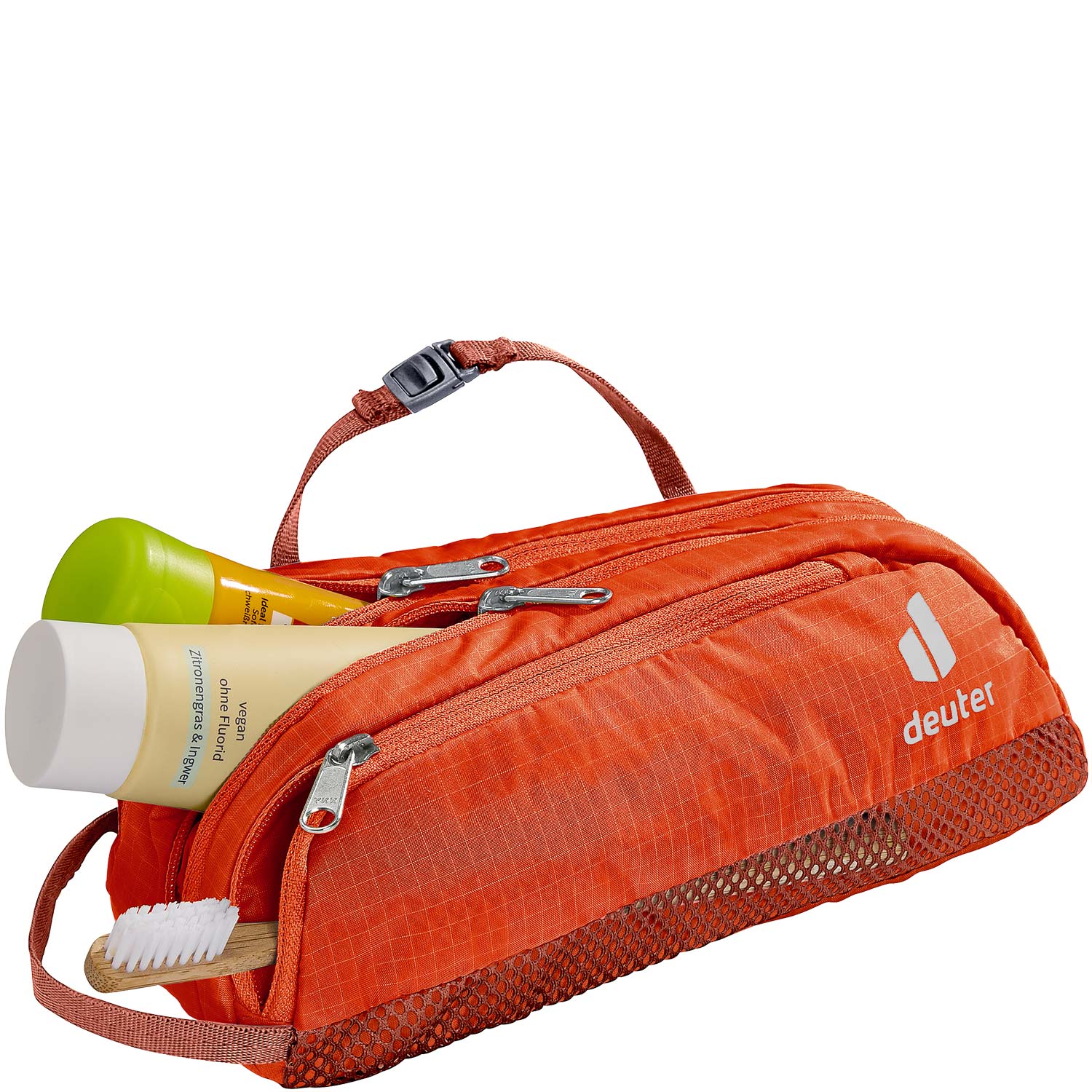 Deuter Reise Waschtasche Wash Bag Tour II papaya-redwood Abbildung 2