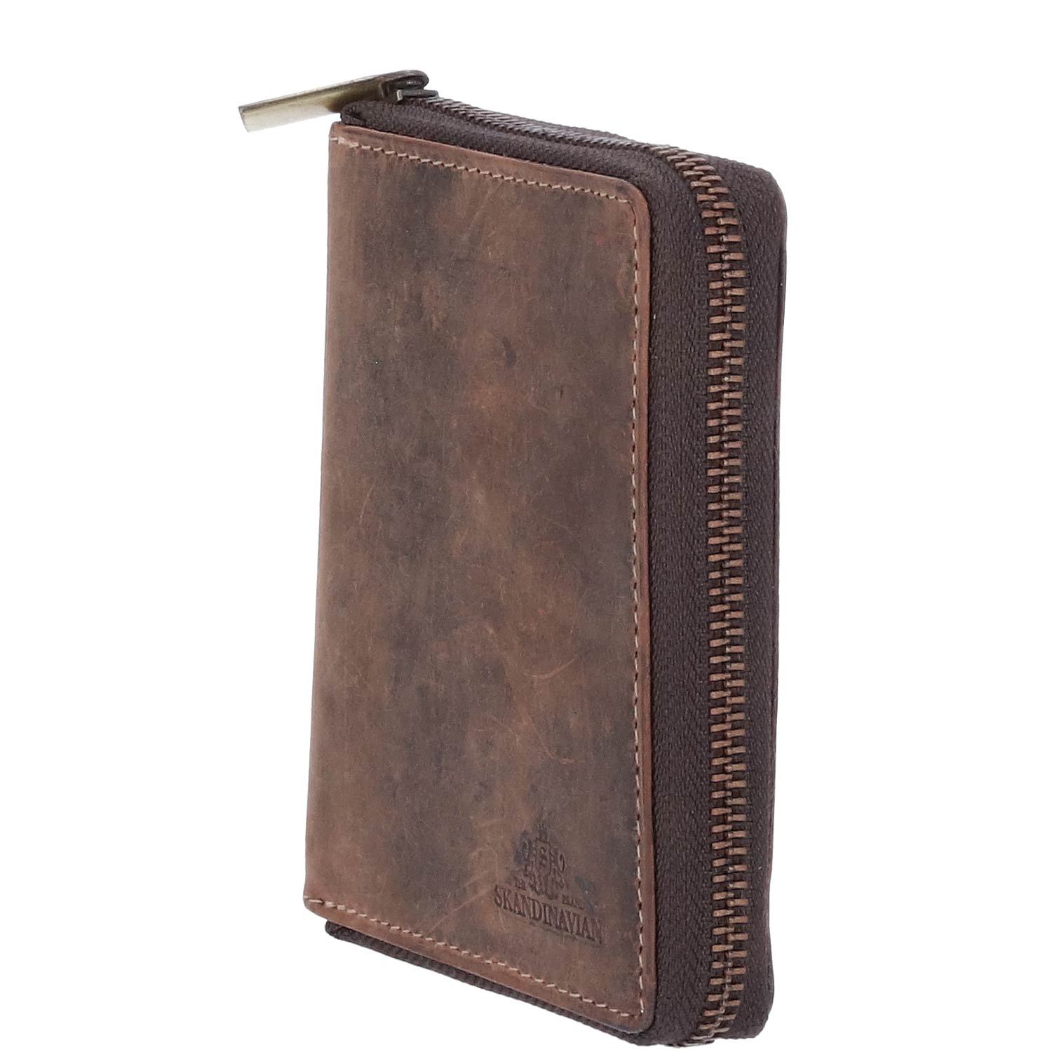 The Skandinavian Brand RFID Wallet Hunter Leather tan