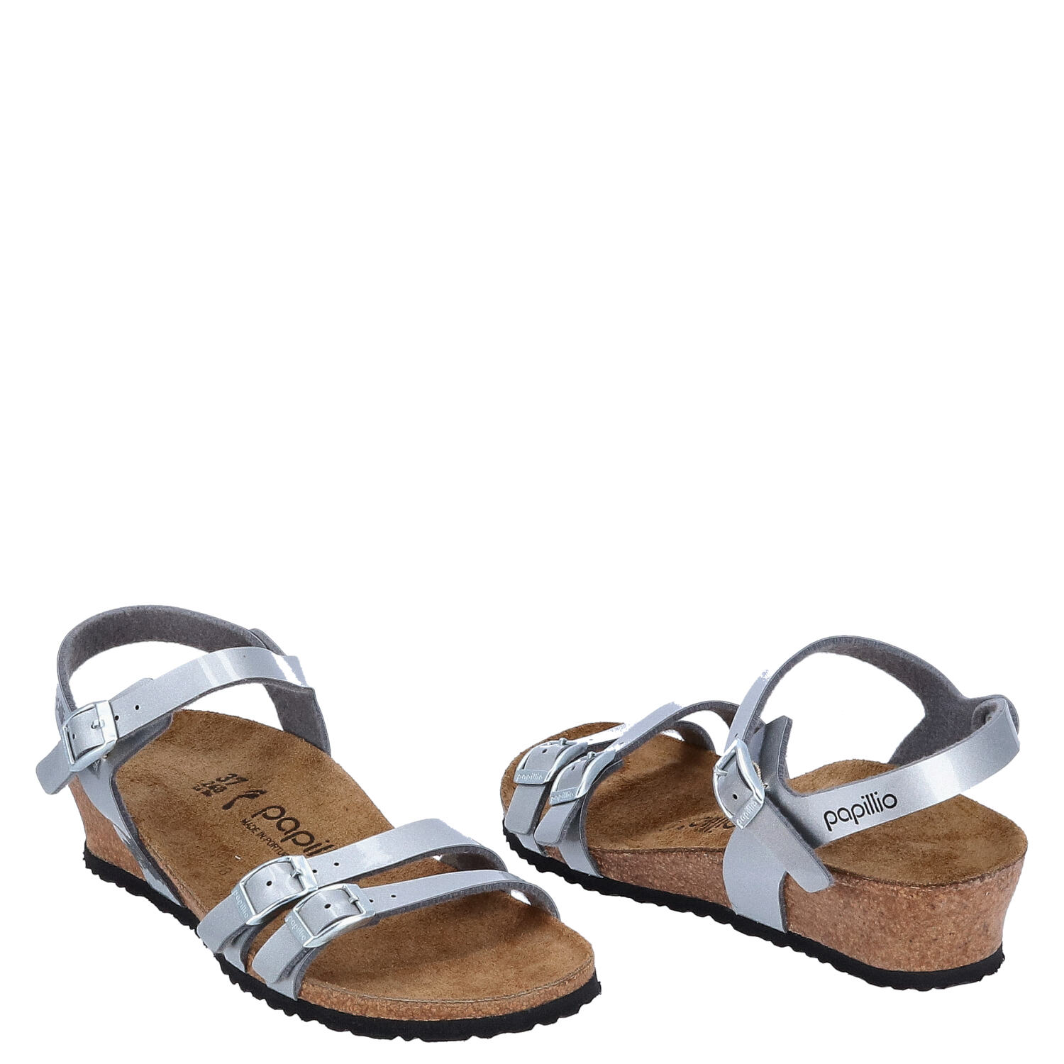 papillio Damenschuhe Größe 37 Lana Metallic silver   Abbildung 2