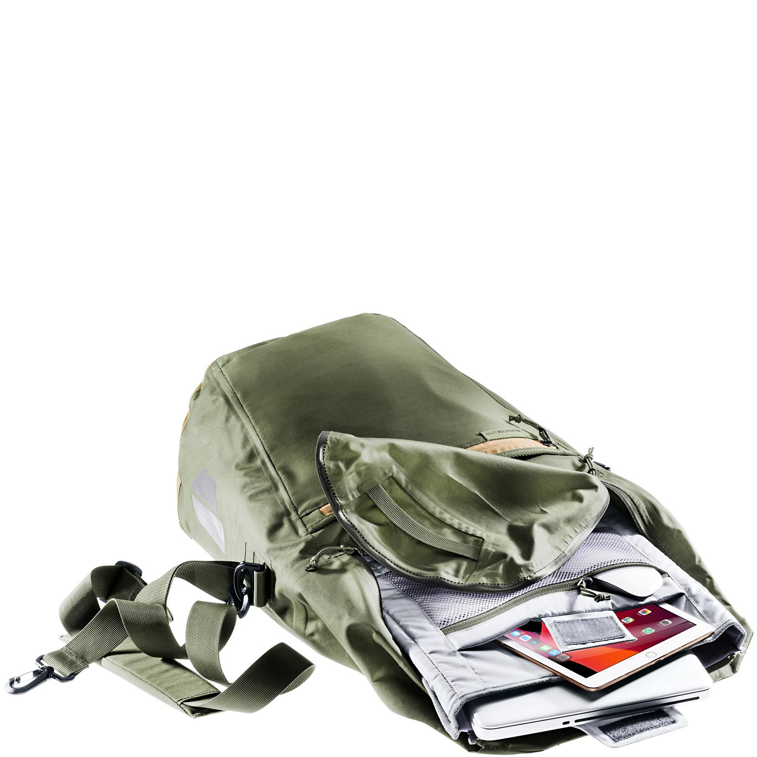 Deuter Fahrrad-/Gepäcktasche Mainhattan 17+10 khaki-clay Abbildung 5