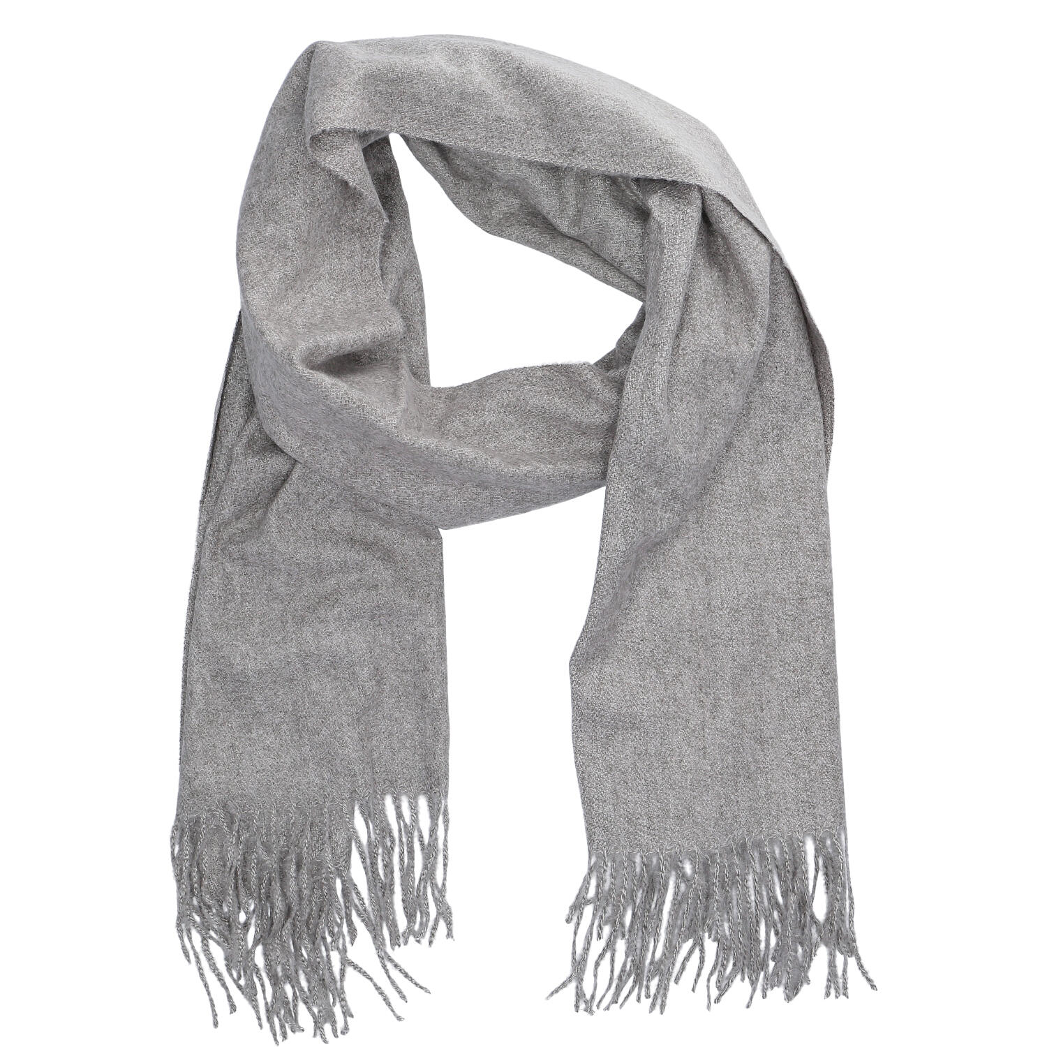 Antonio Winterschal Soft Cashmera Melange  grau