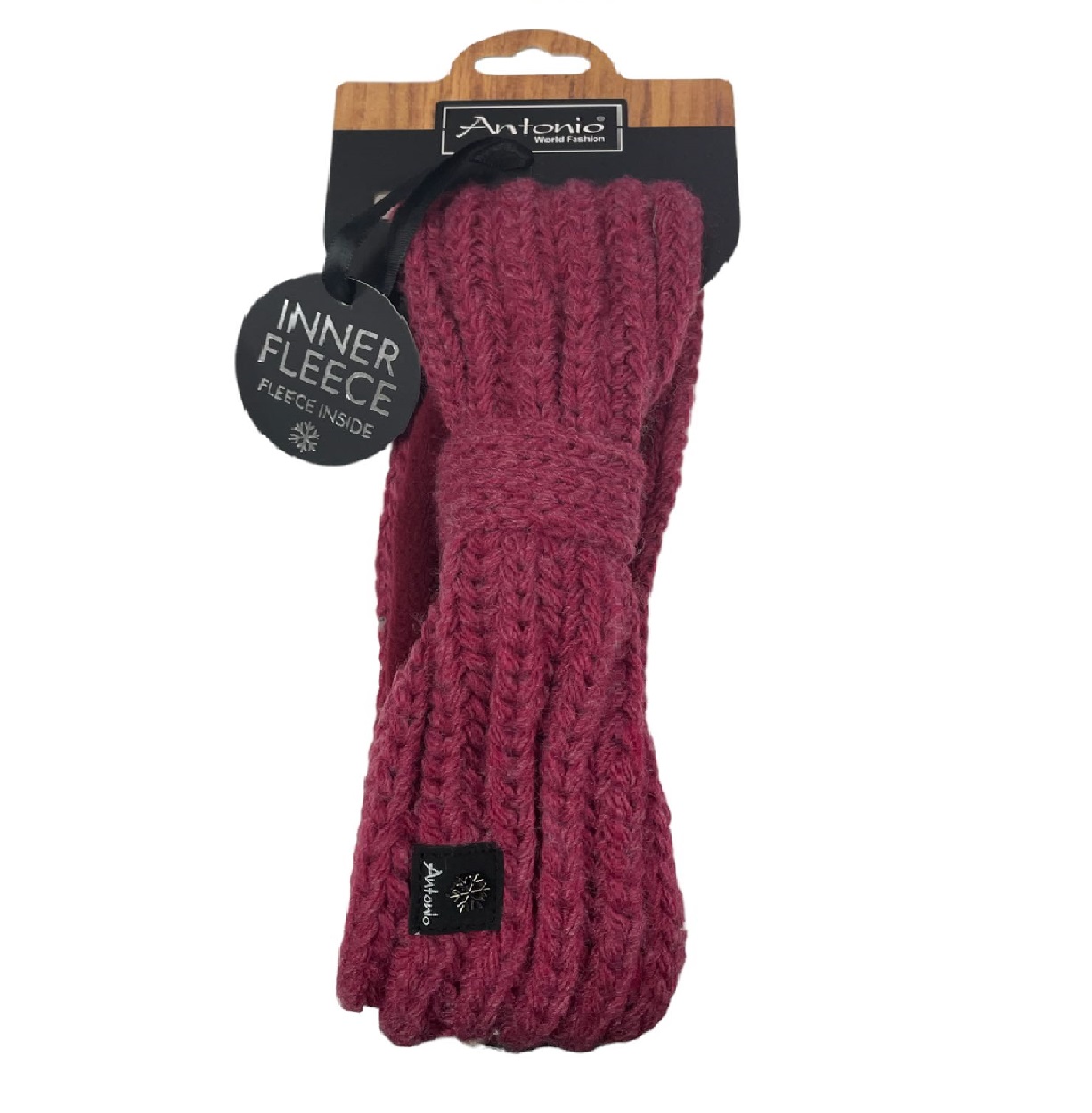 Antonio Winter Damen Stirnband Mix Sangria   Abbildung 2