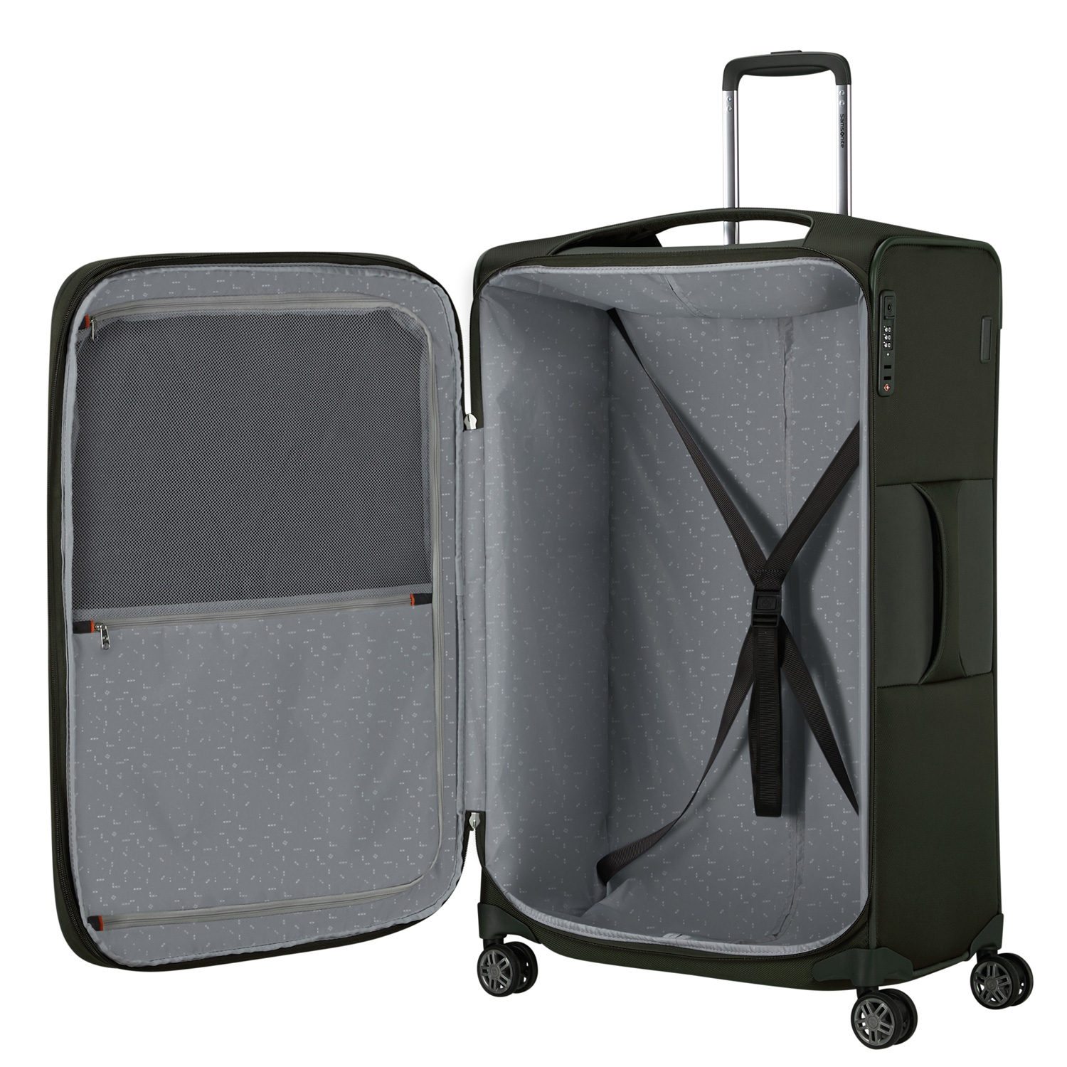 Samsonite 4-Rad Trolley 78/29 erweiterbar RE-Lite climbing ivy Abbildung 6