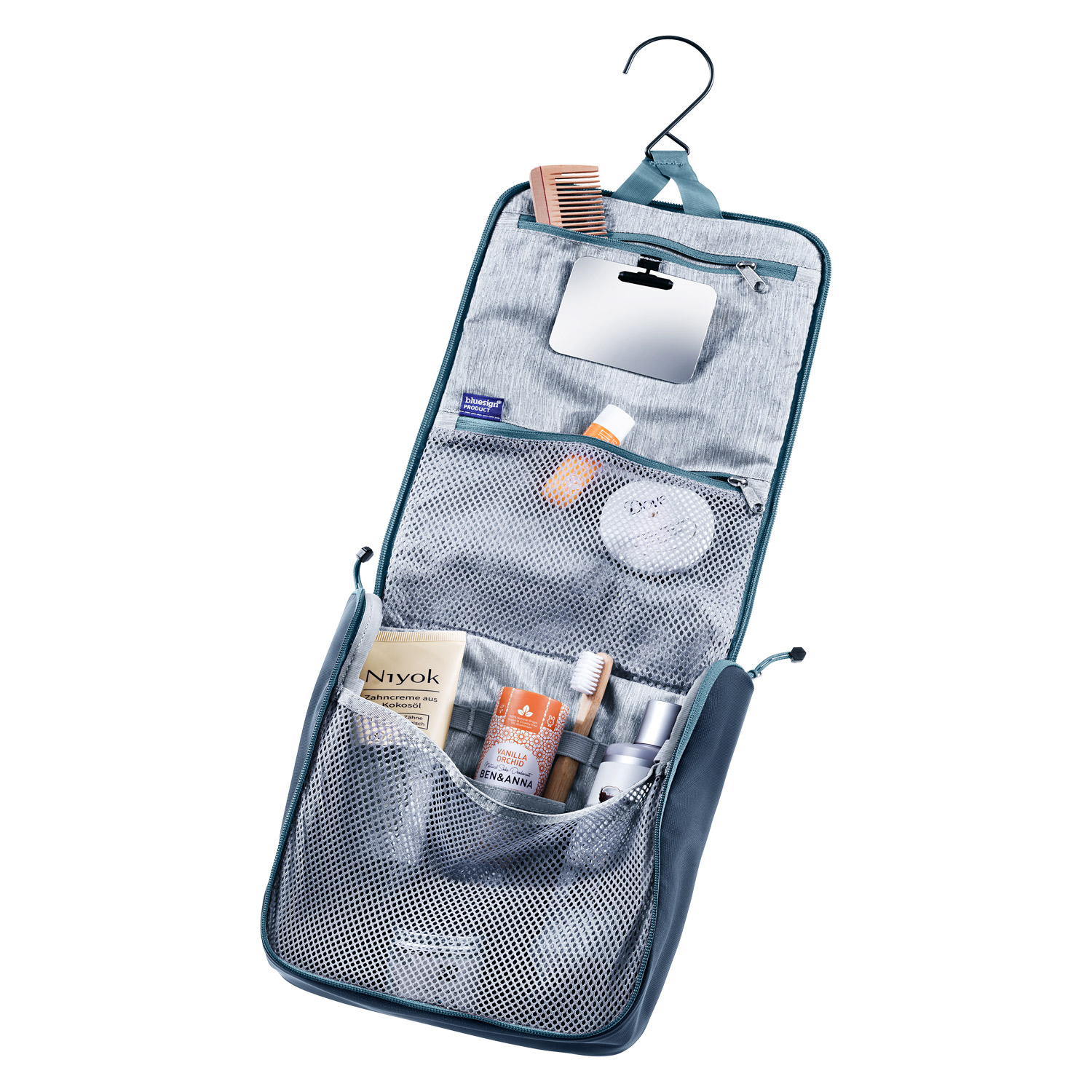 Deuter Reise Waschtasche Wash Center II atlantic-ink Abbildung 2