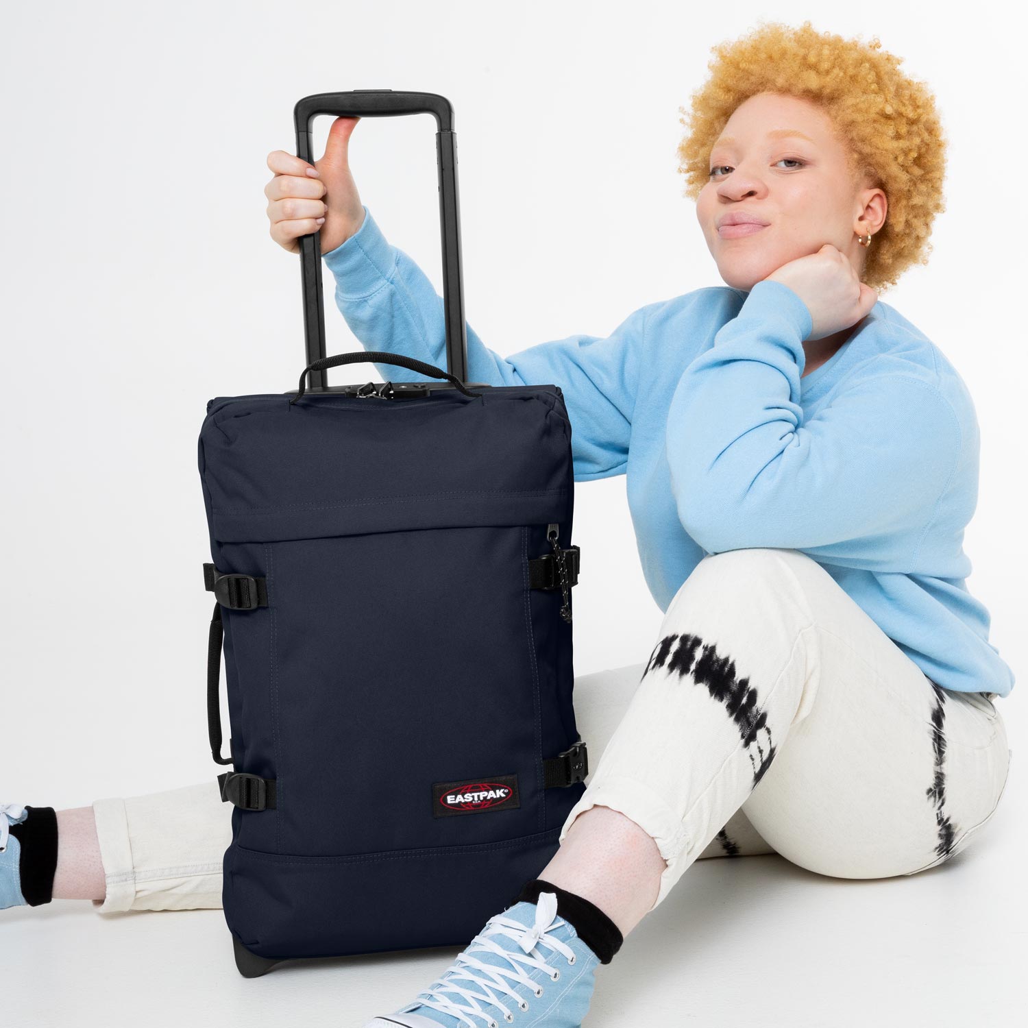 Eastpak Reisetasche mit Rollen Tranverz S ultra marine Abbildung 6