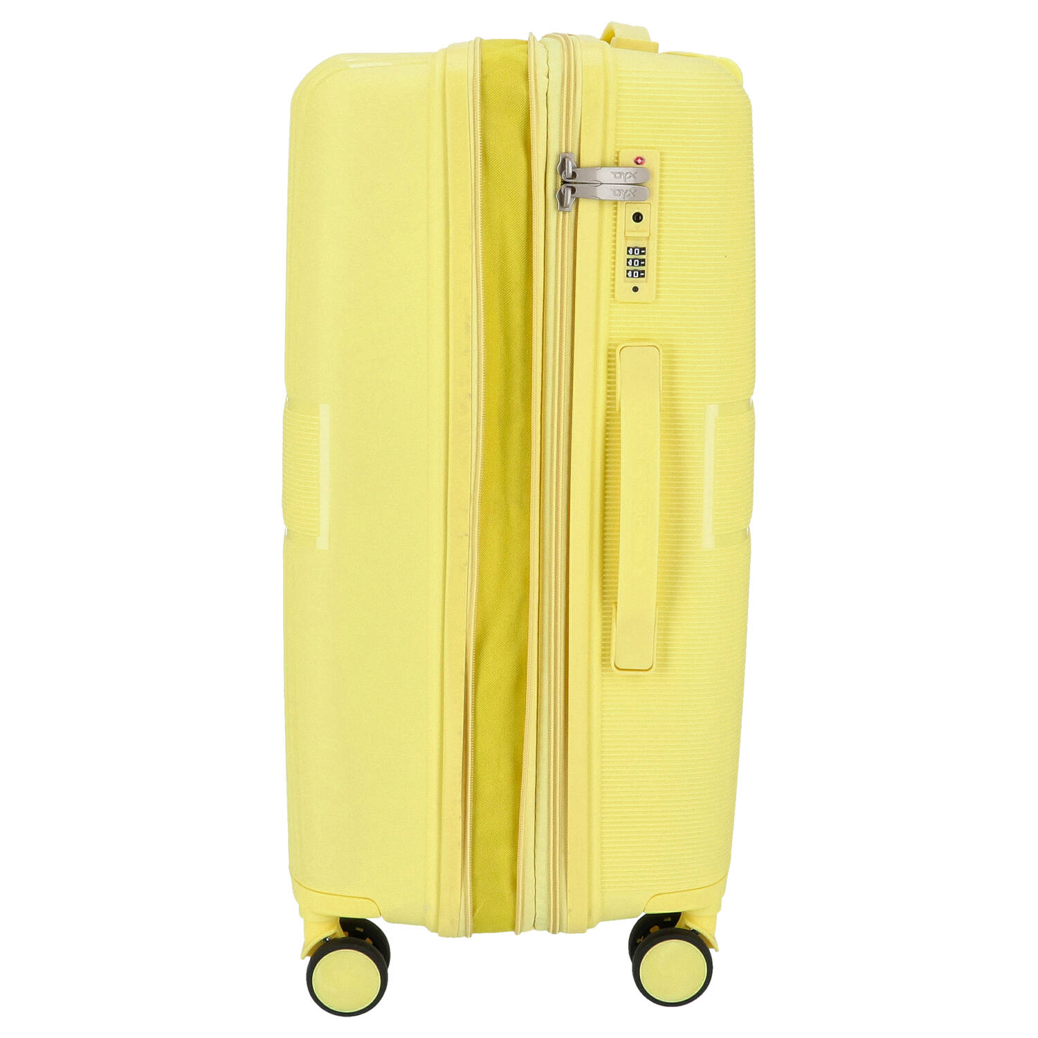DYX 4 Rollen Koffer M 67 cm Rom gelb Abbildung 5