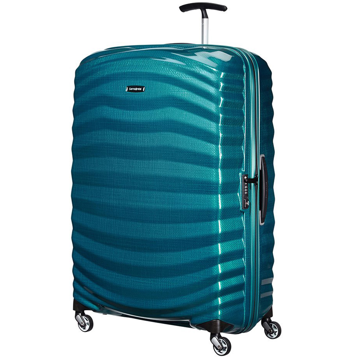Samsonite Spinner 81/30 4 Rollen Lite-Shock Petrol Blue Abbildung 1