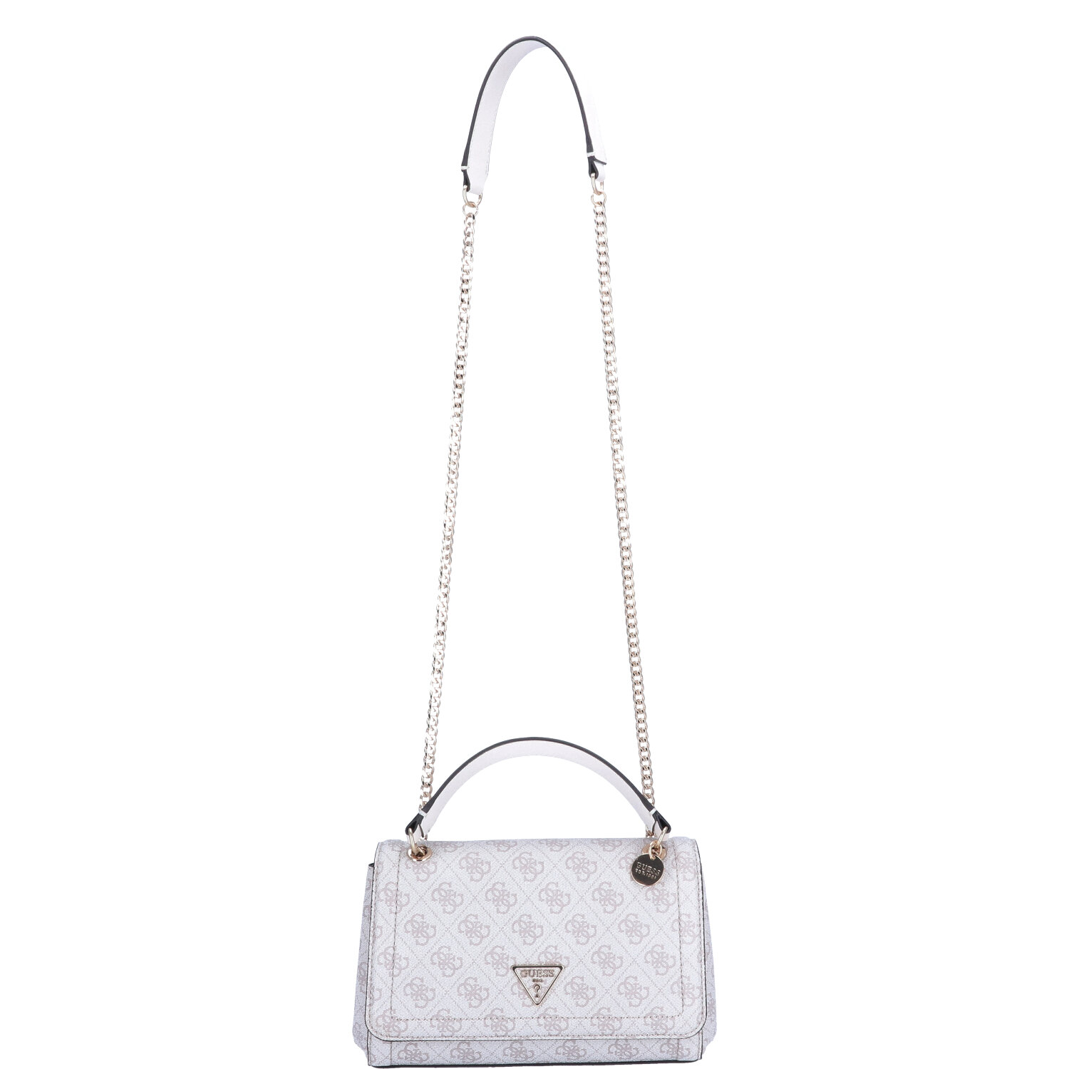 GUESS Damen Schultertasche Noelle Dove Logo Abbildung 5