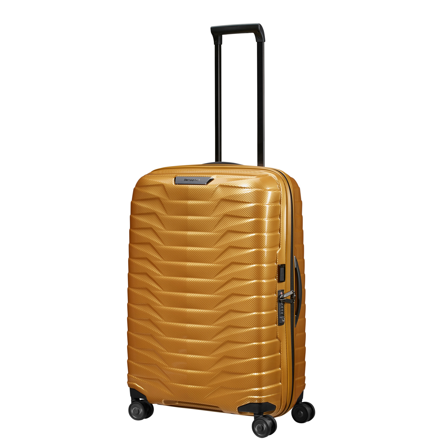 Samsonite Trolley mit 4 Rollen 69cm Proxis honey Gold Abbildung 5