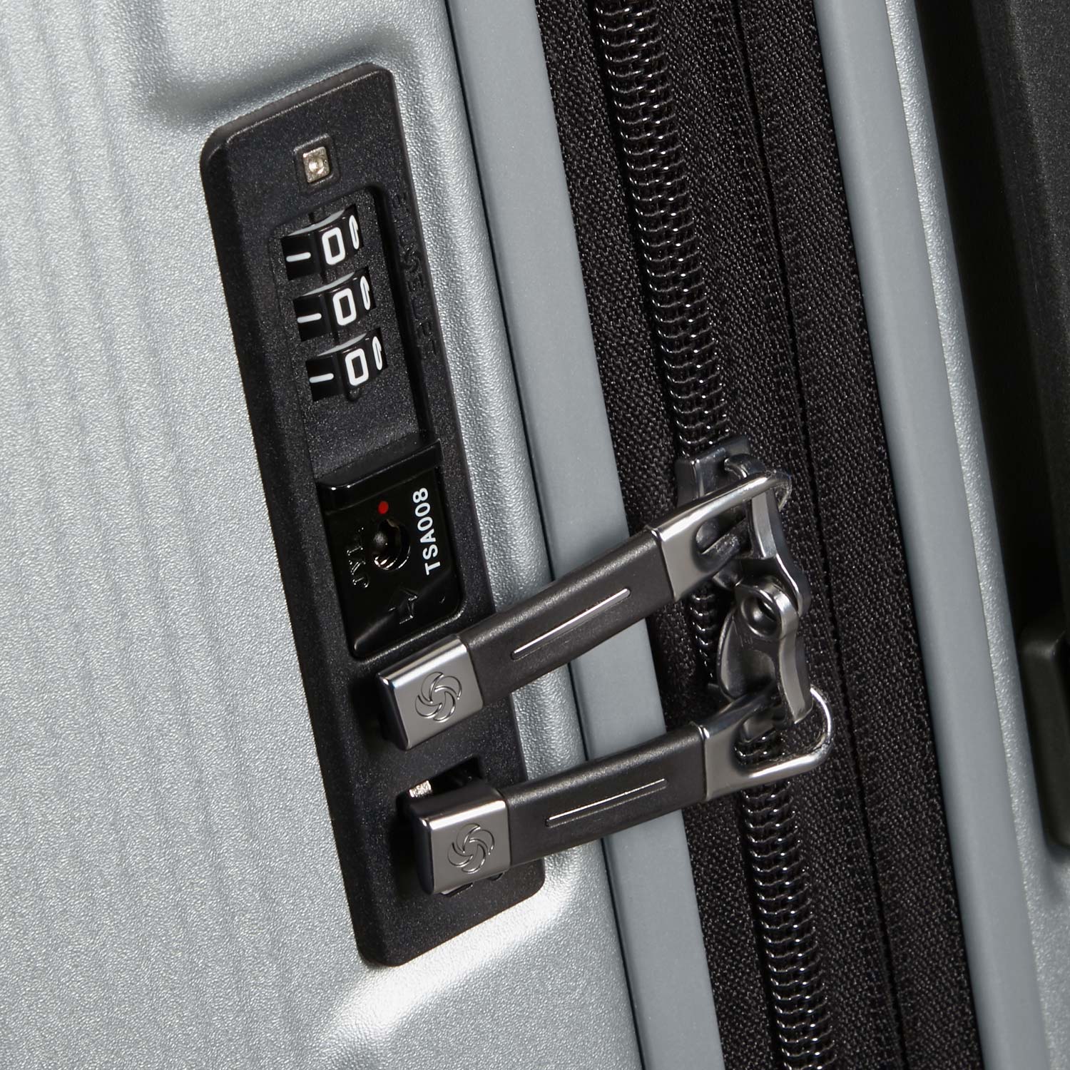 Samsonite Trolley mit 4 Rollen 69cm EXP. Nuon Matt Silver Abbildung 7