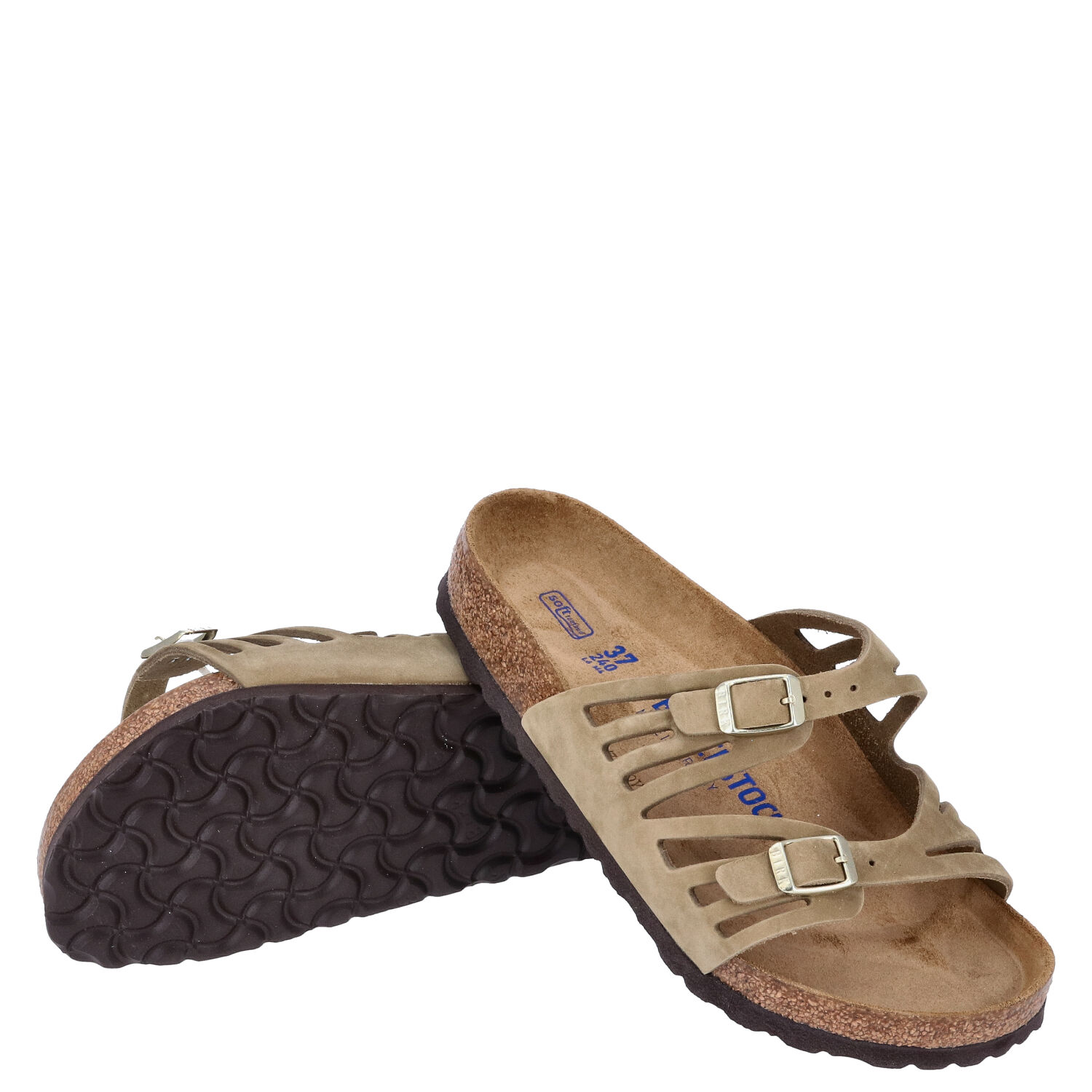 Birkenstock Sandalen Größe 37 Granada Faded khaki  