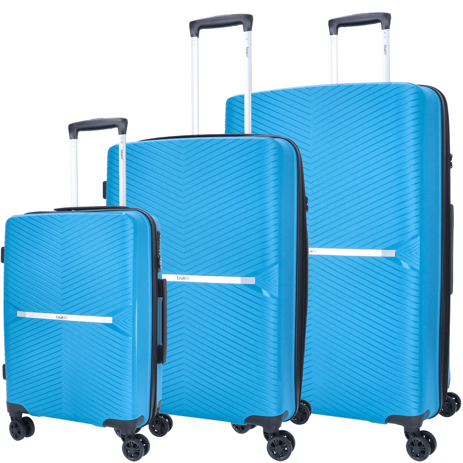 TheTrueC 4-Rad Trolley Set S/M/L Venedig petrol