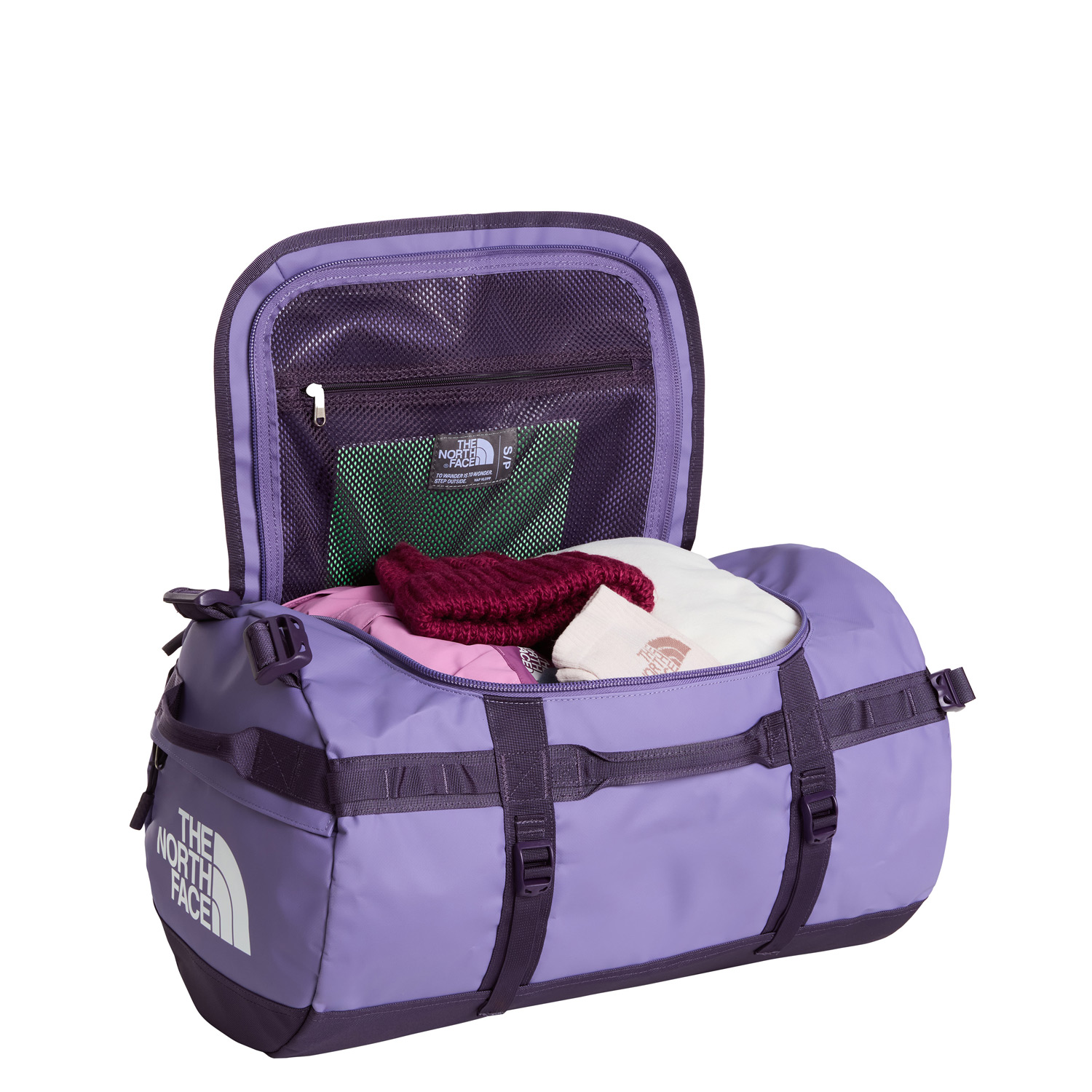 The North Face Reisetasche/Rucksack Base Camp Duffel S grounded plum Abbildung 3
