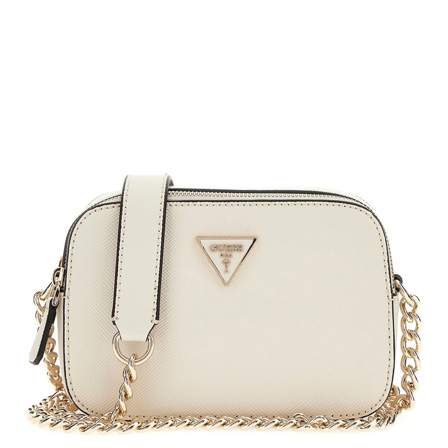 GUESS Schultertasche Noelle II Bone