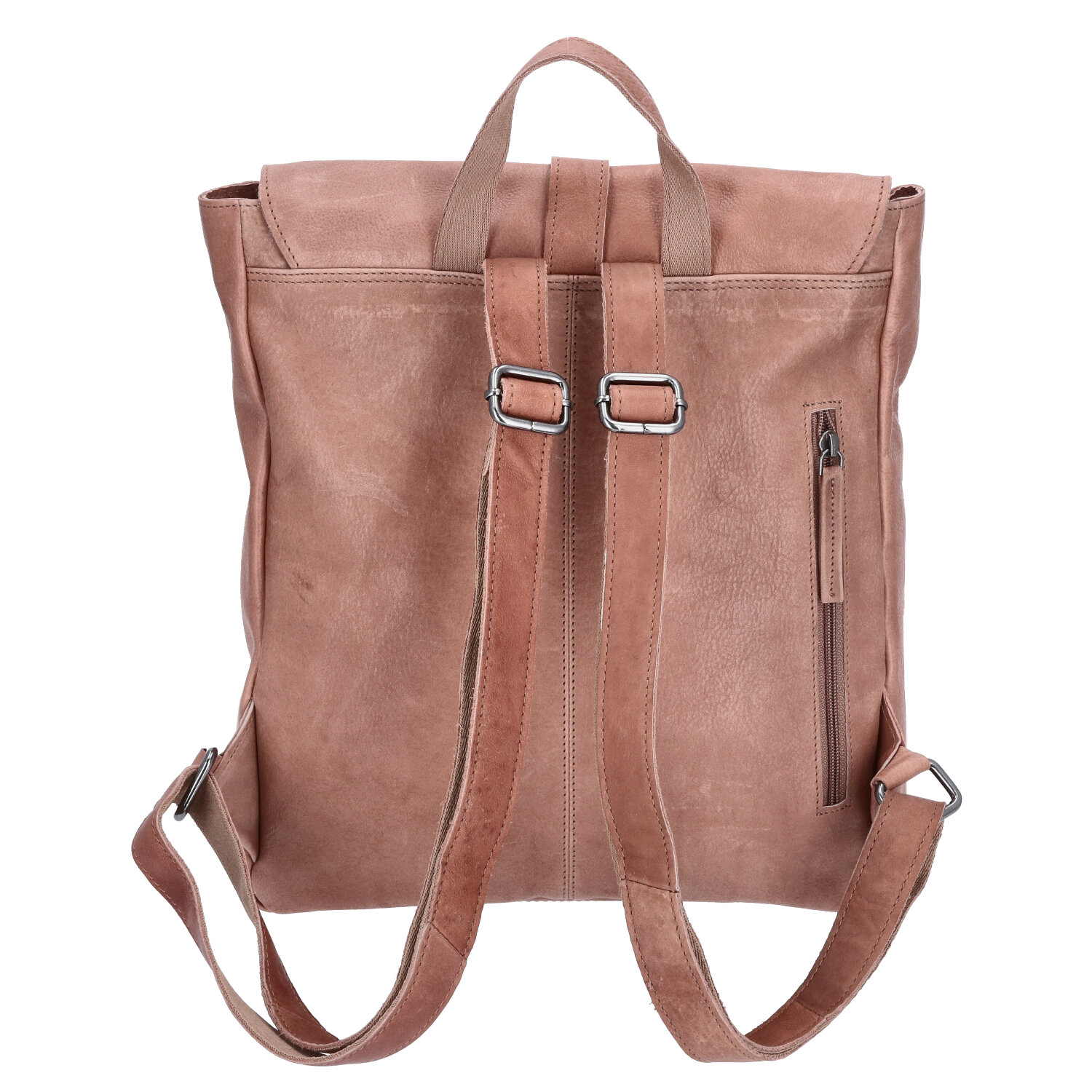 The Skandinavian Brand Damen Leder Rucksack  beige Abbildung 2