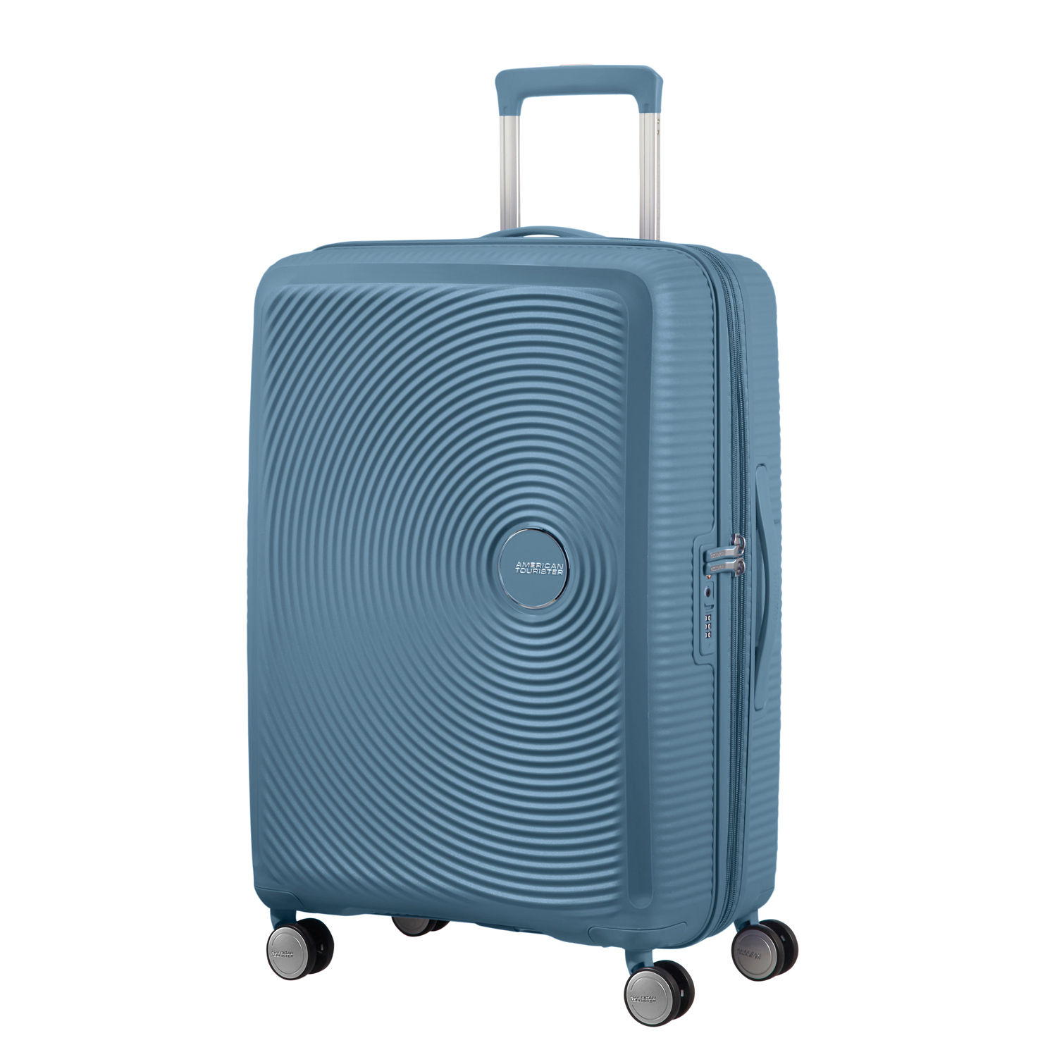 American Tourister Trolley mit 4 Rollen 67 cm Soundbox stone Blue Abbildung 1