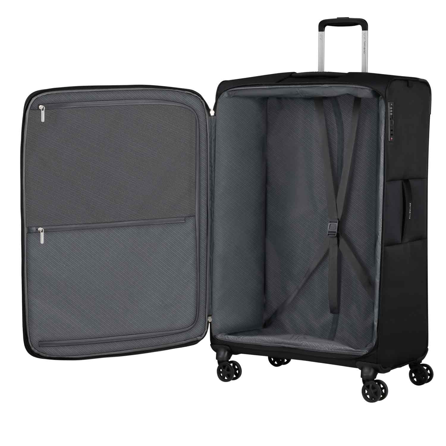 Samsonite Trolley mit 4 Rollen 78 cm Base Breeze Black Abbildung 4
