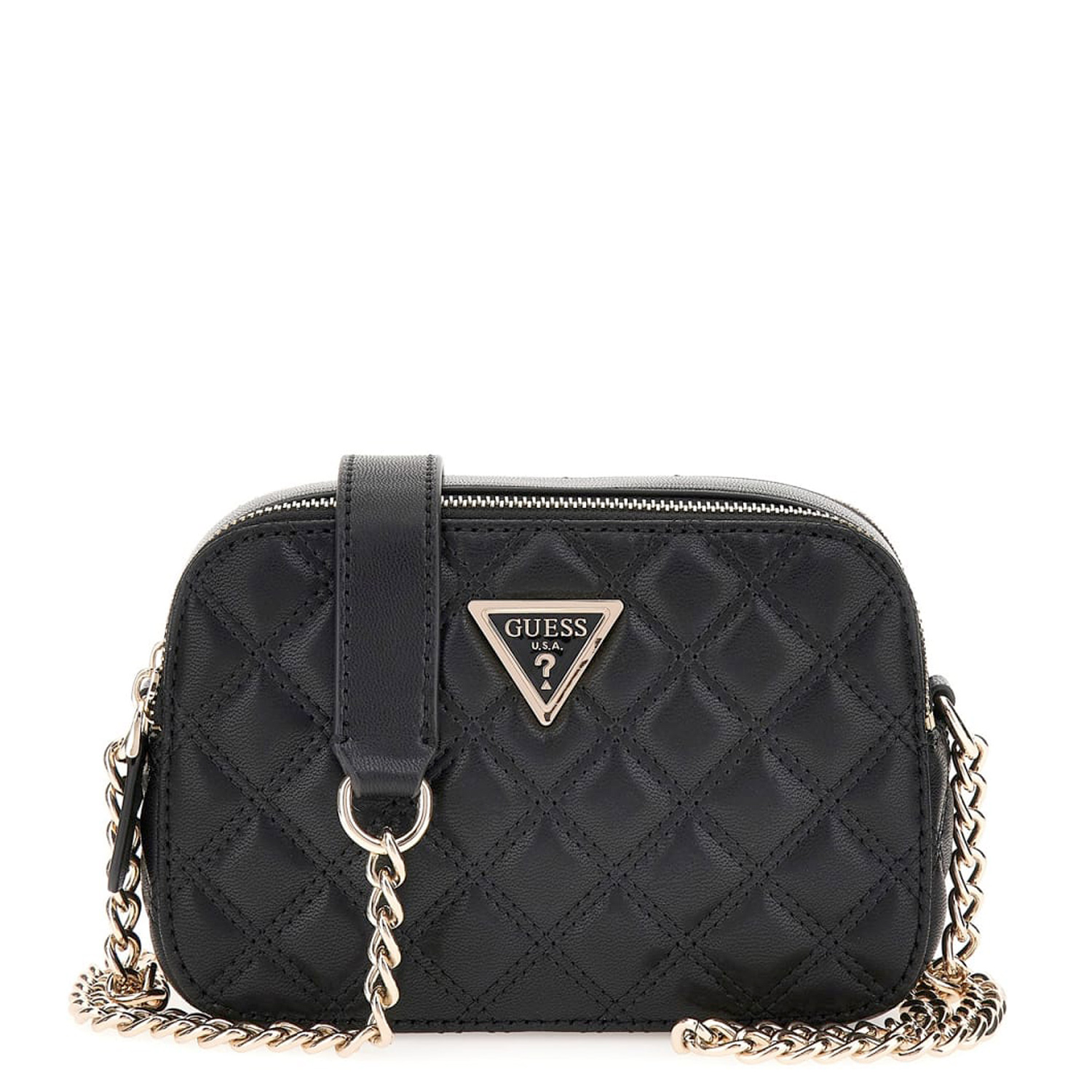 GUESS Damen Umhängetasche Giully Black