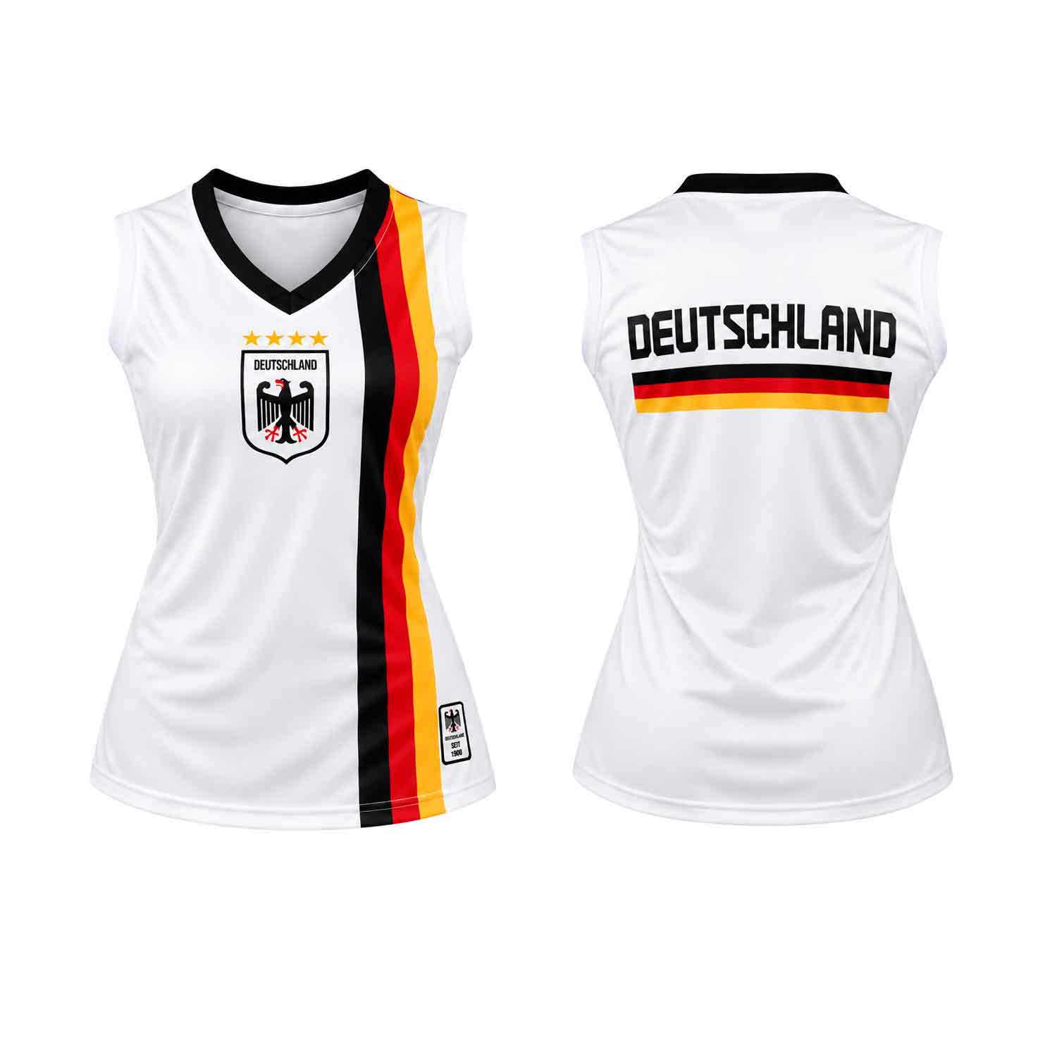 Antonio Damen Fußball Tanktop Deutschland - Größe M Abbildung 1