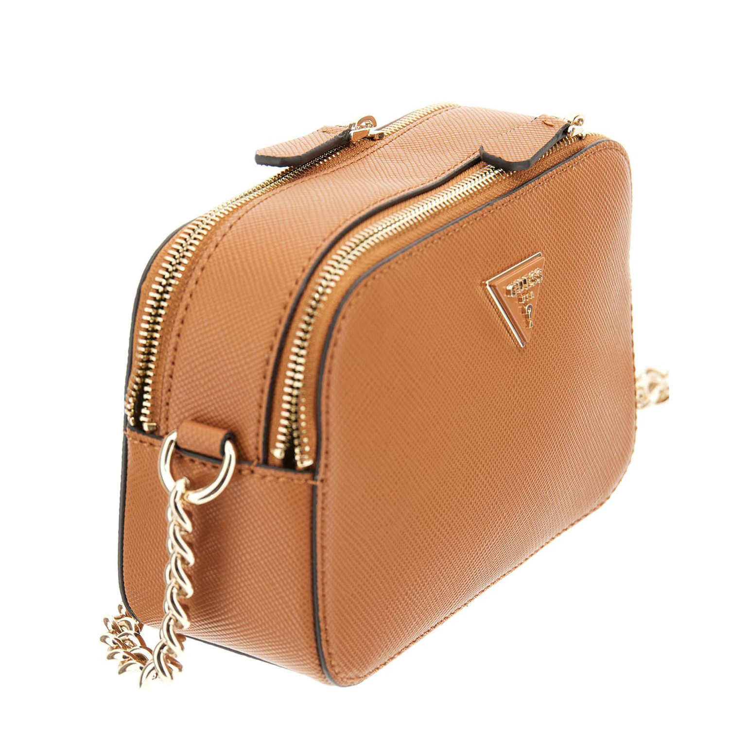 GUESS Schultertasche Noelle II Light Cognac Abbildung 3