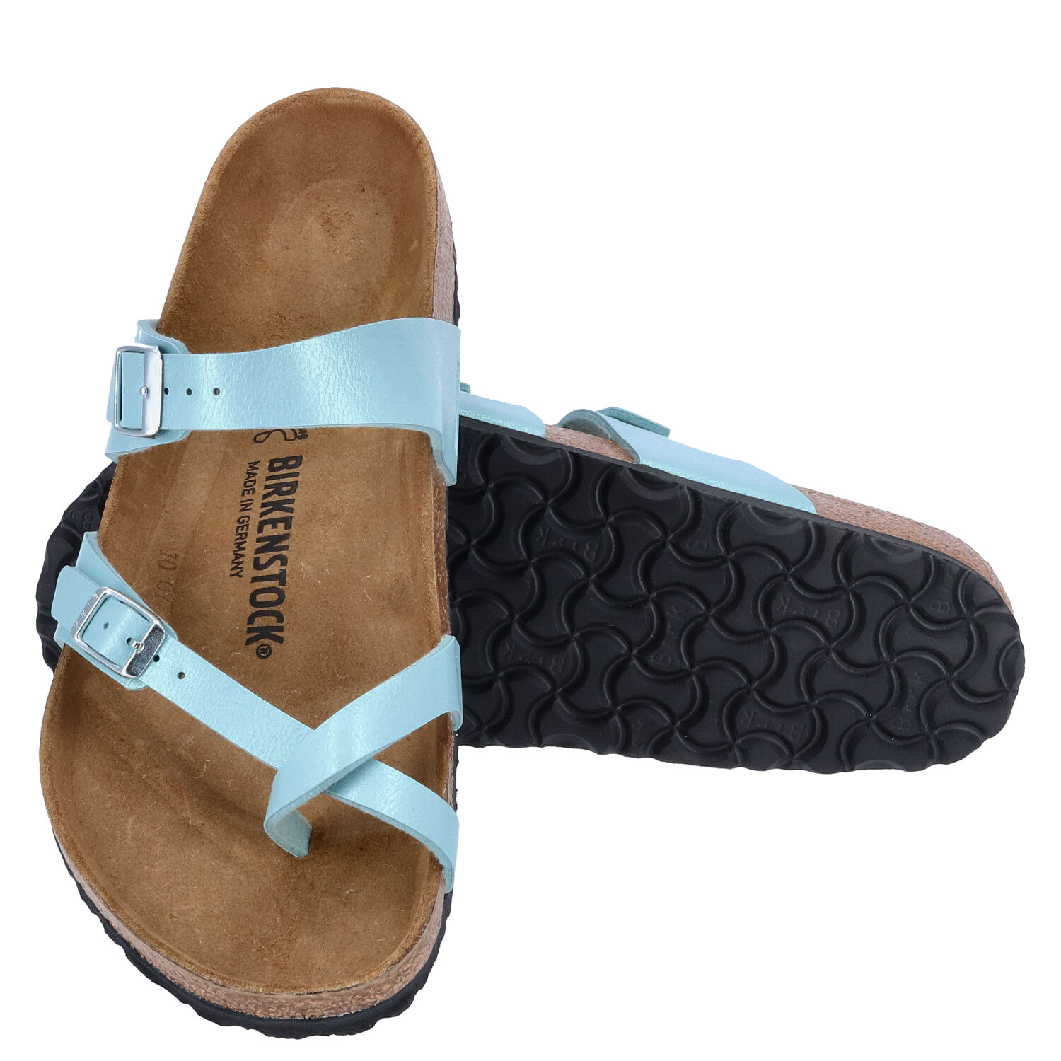Birkenstock Sandalen Größe 42 Maya Graceful Faded Aqua   Abbildung 1