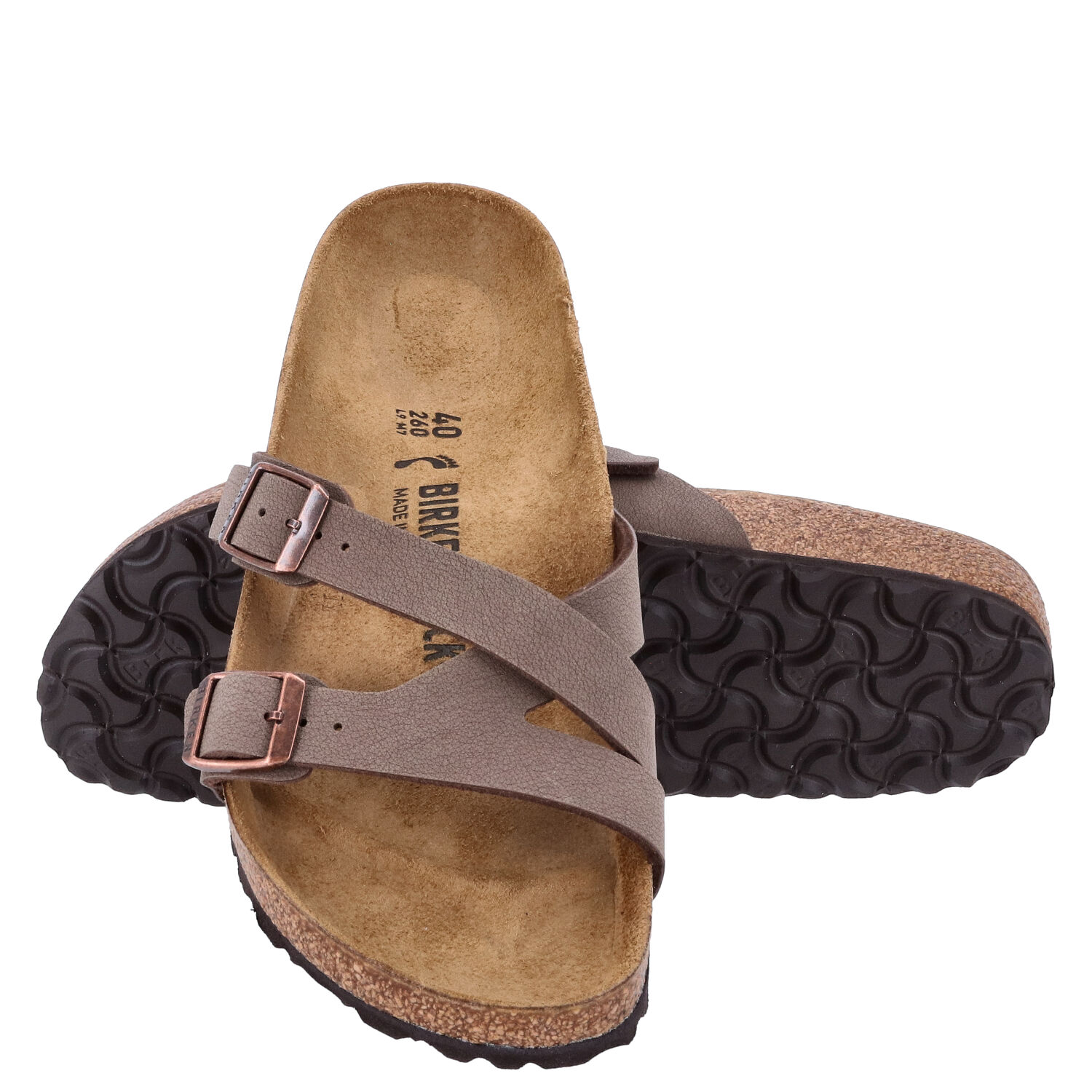 Birkenstock Sandalenn Größe 40 Yao Balance II mocha  